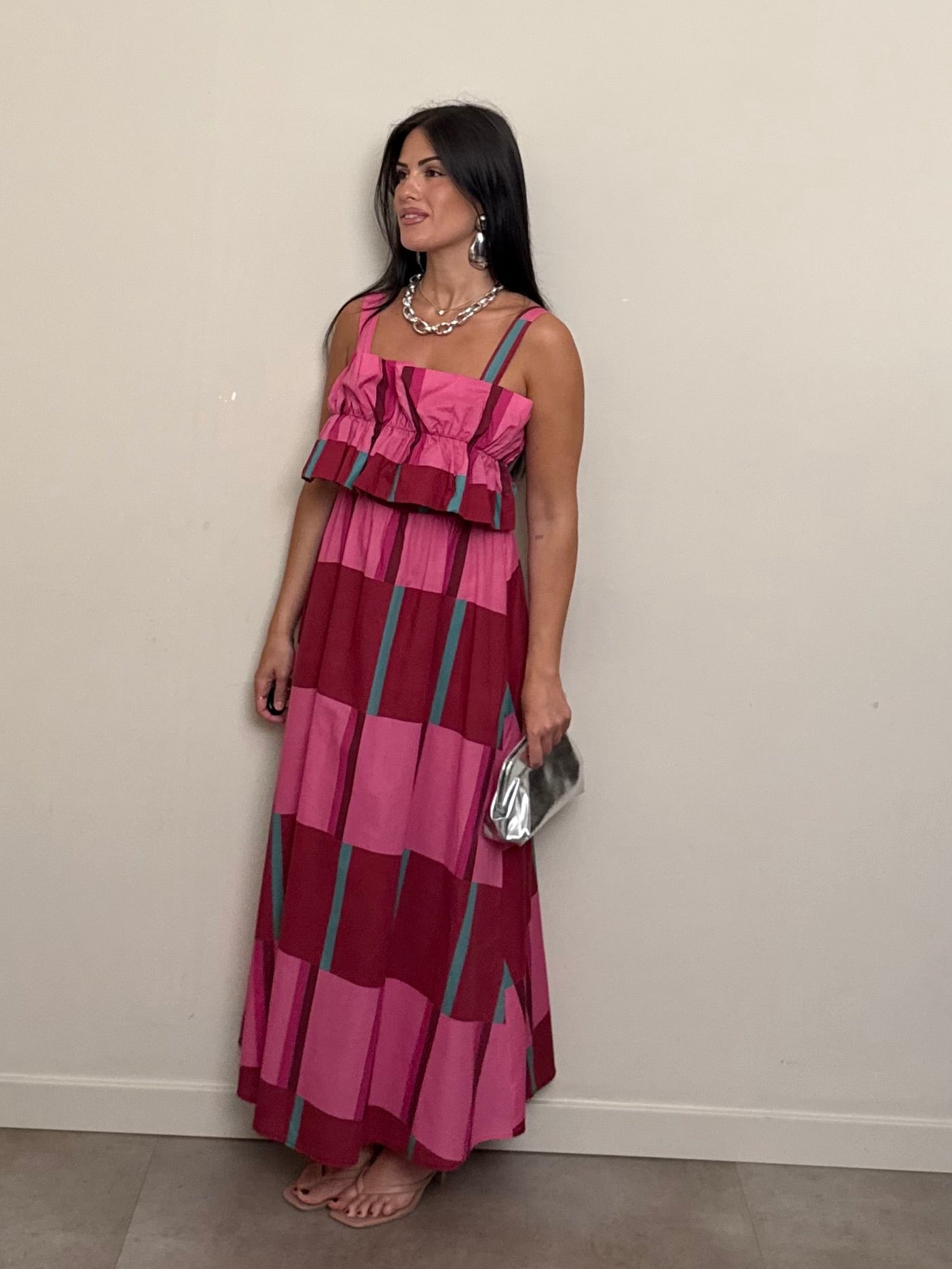 Abito fucsia
