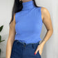 Gilet collo alto