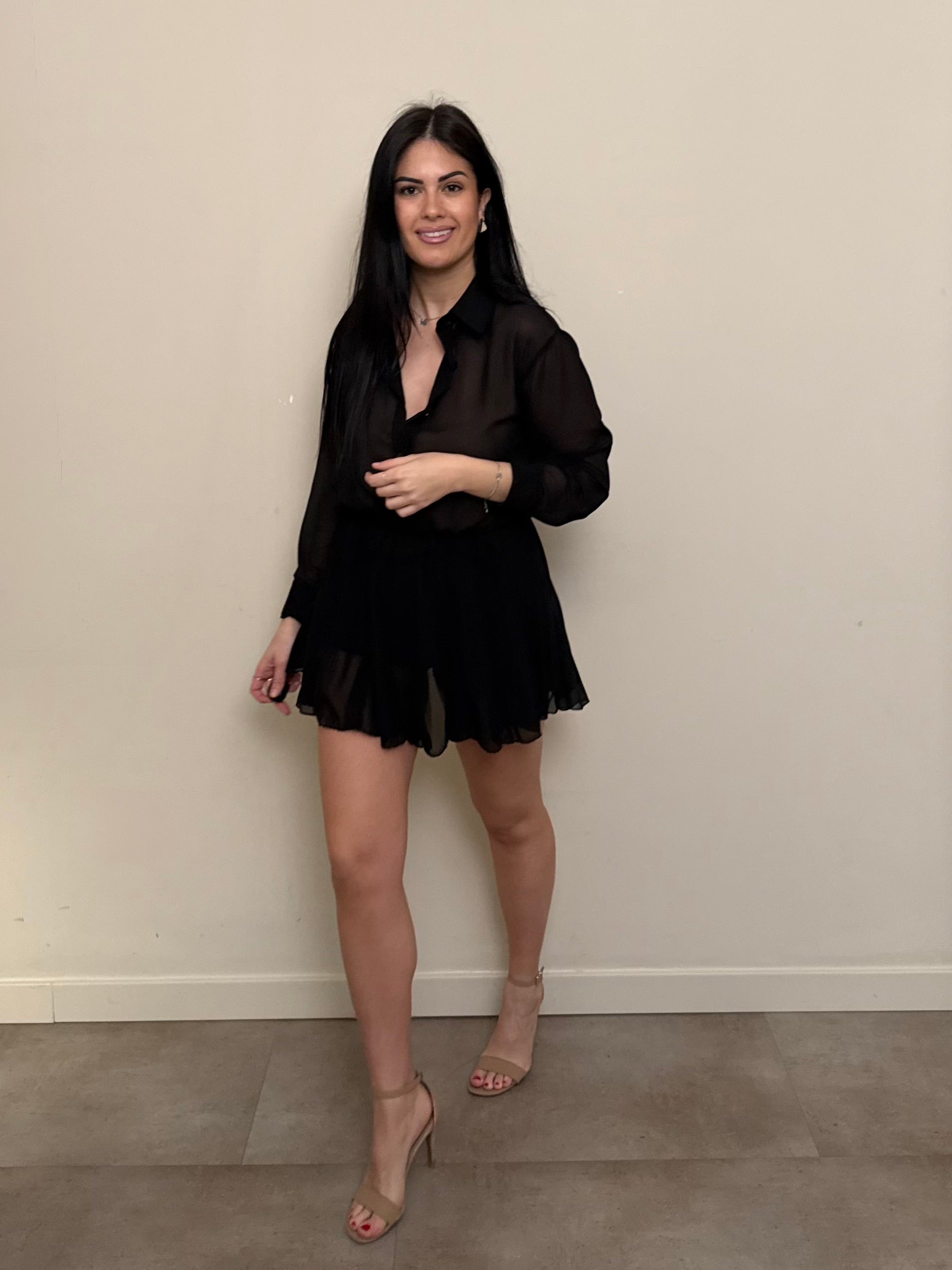Mini dress Venere nero