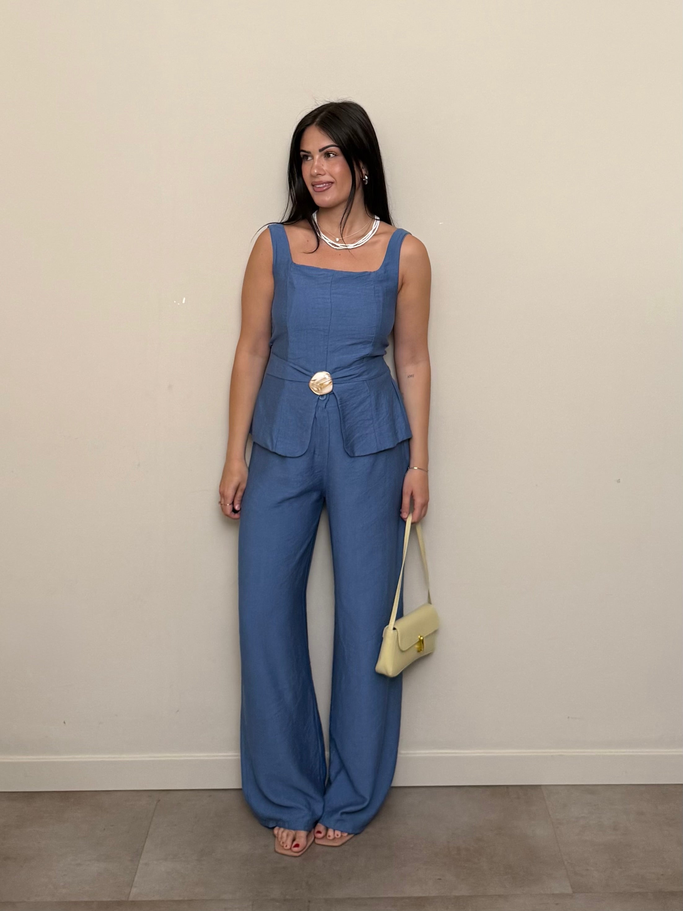 Coordinato Amanda azzurro
