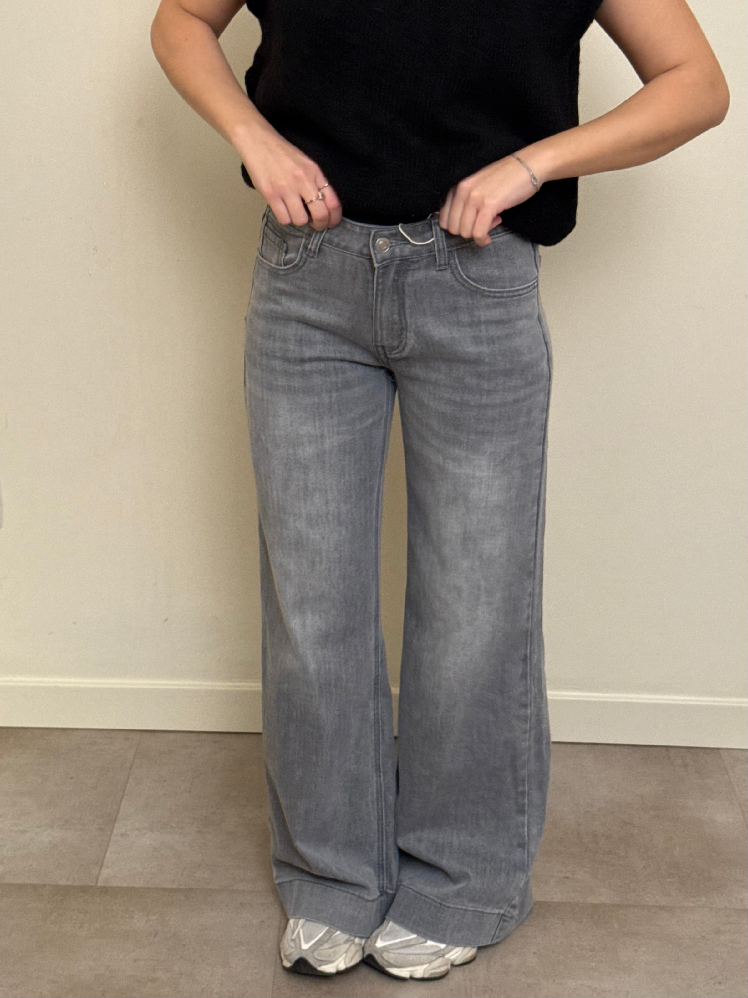 Jeans vita medio bassa