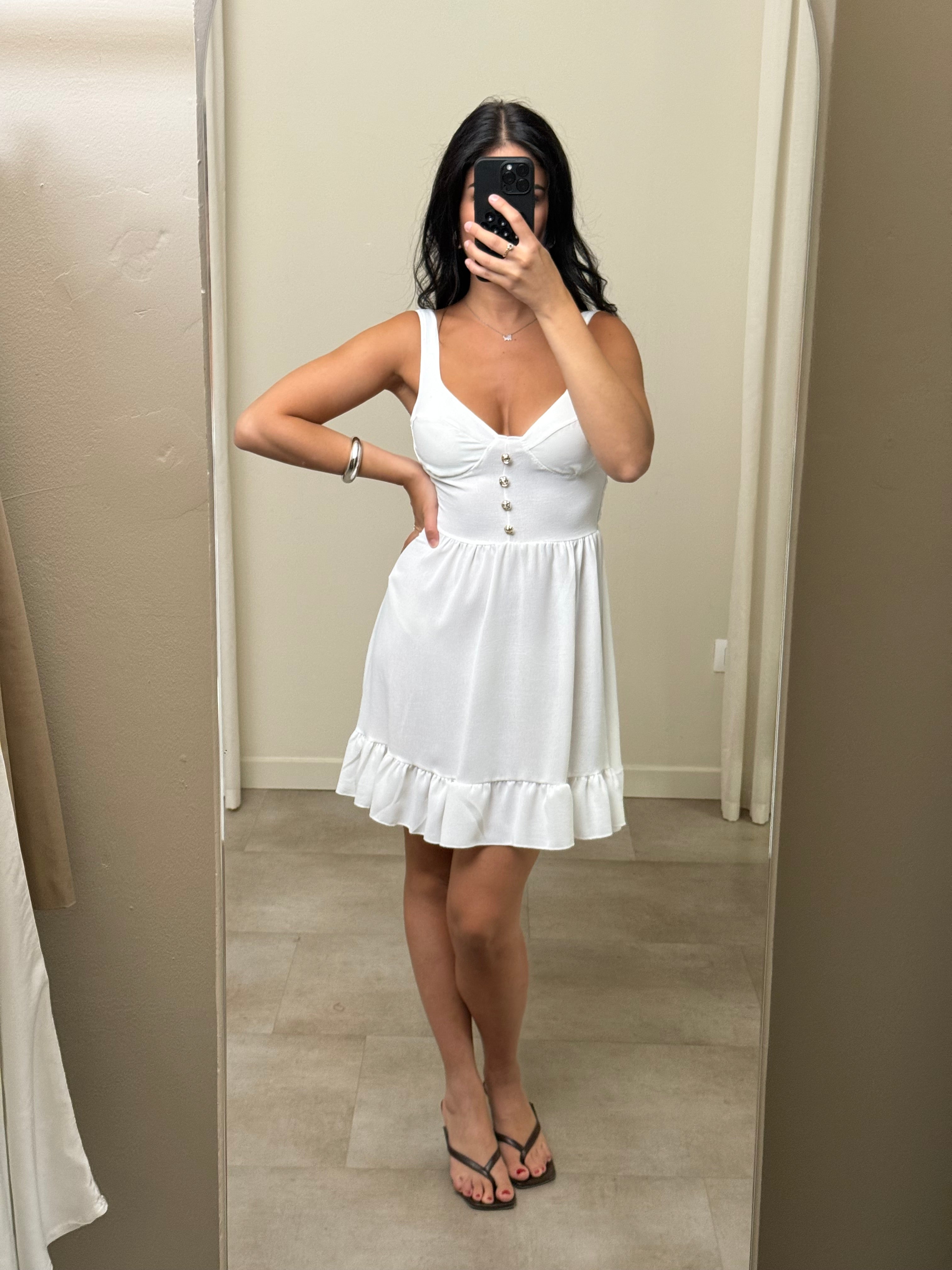 Mini dress coppe