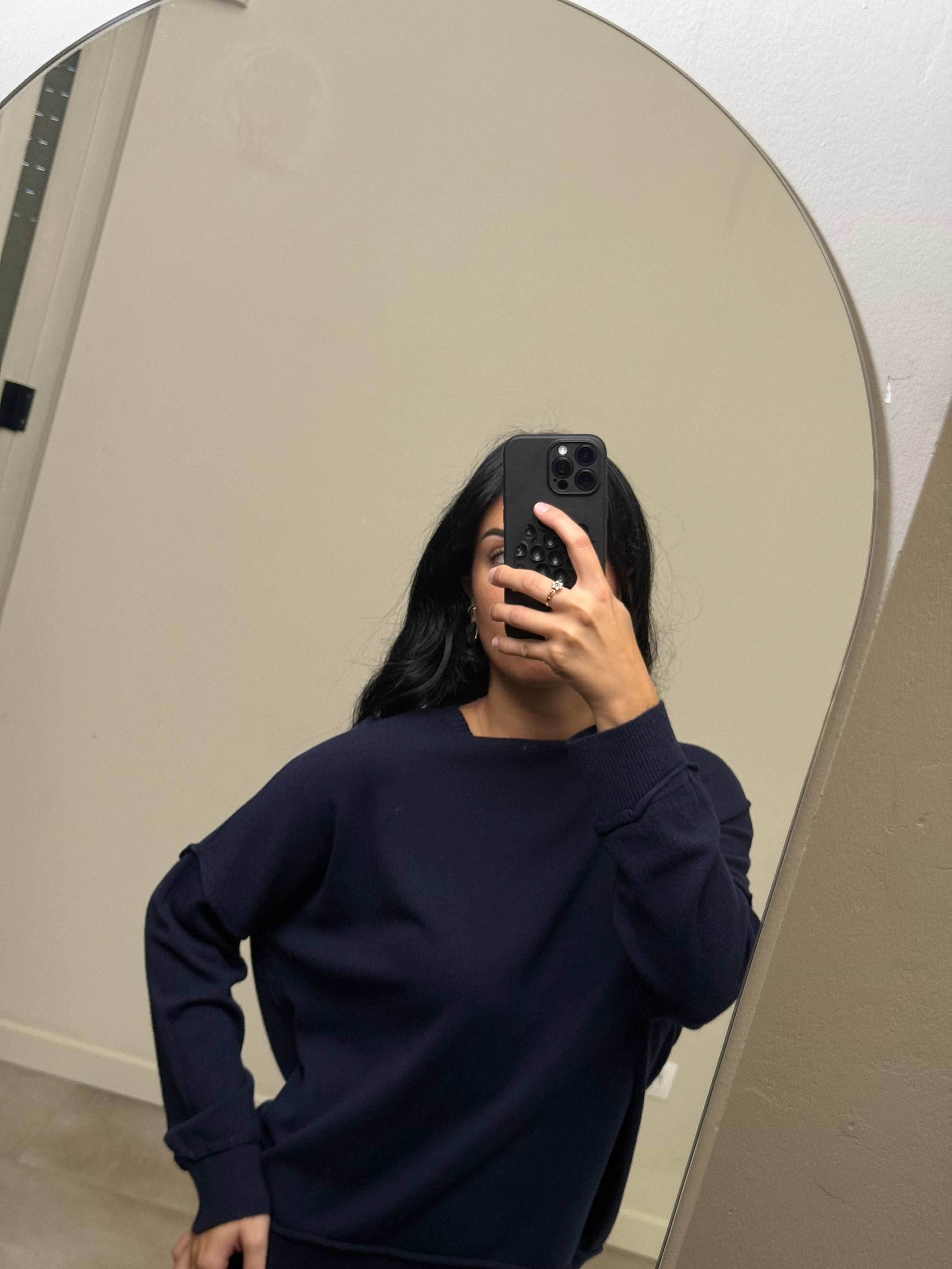 Maglia girocollo viscosa