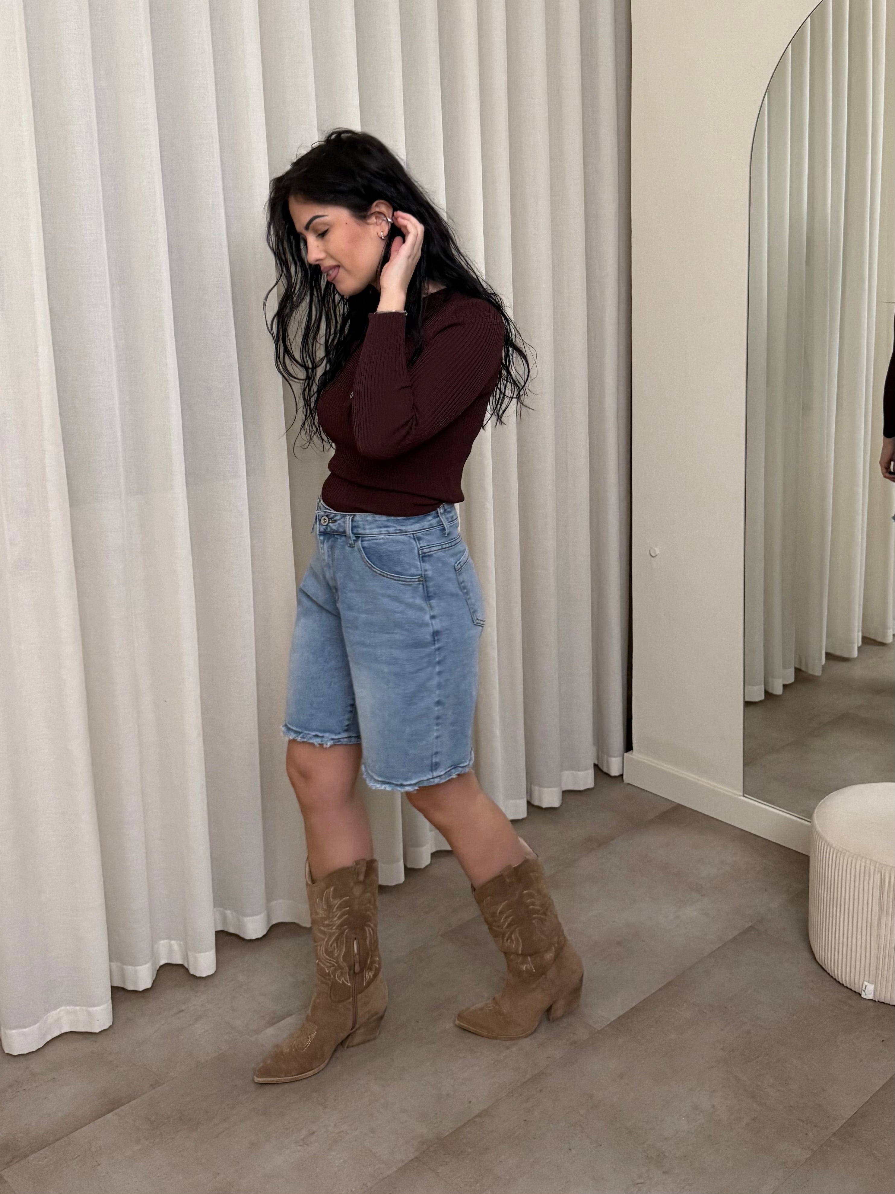 Bermuda jeans