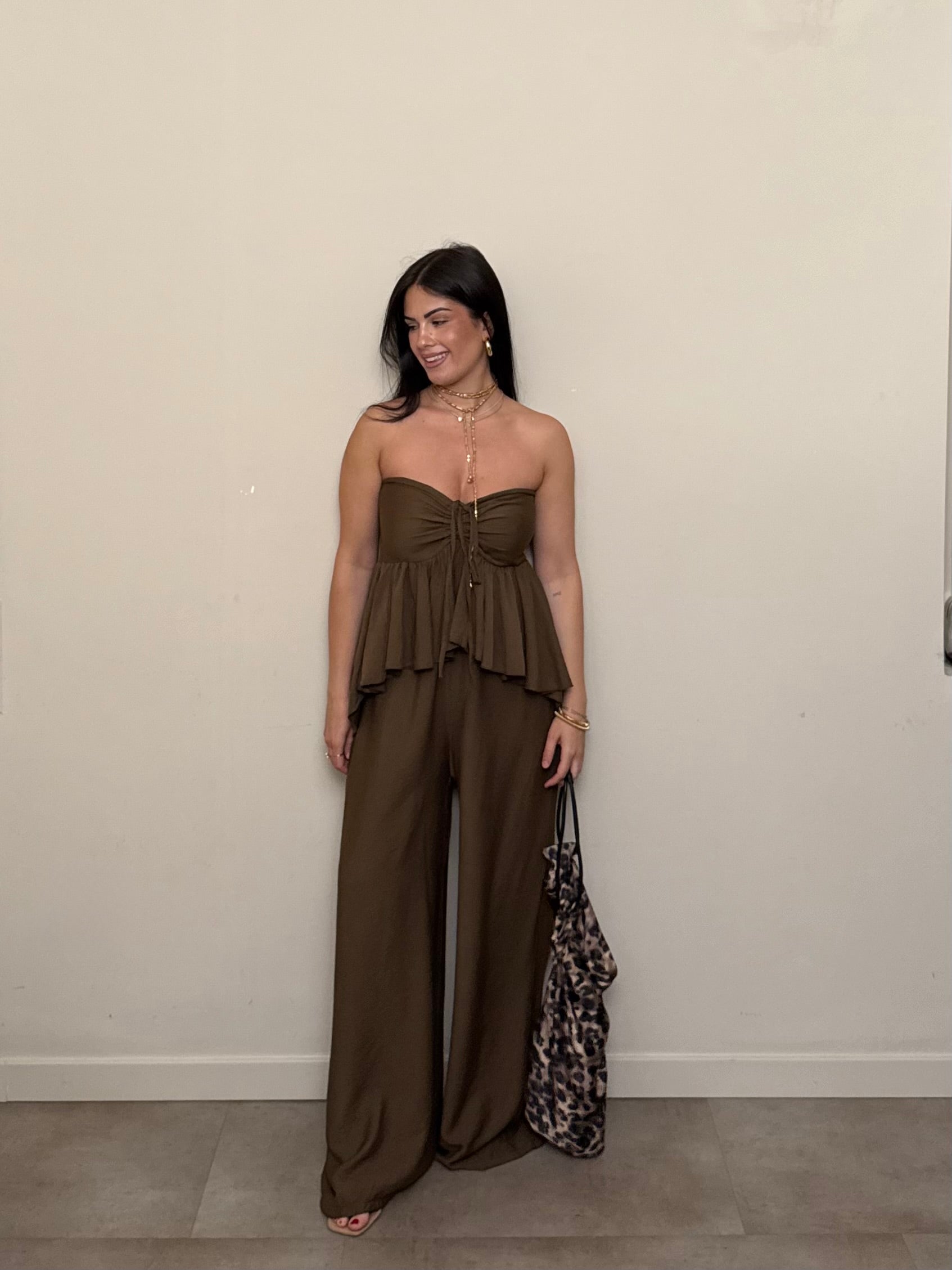 Jumpsuit Miami cioccolato