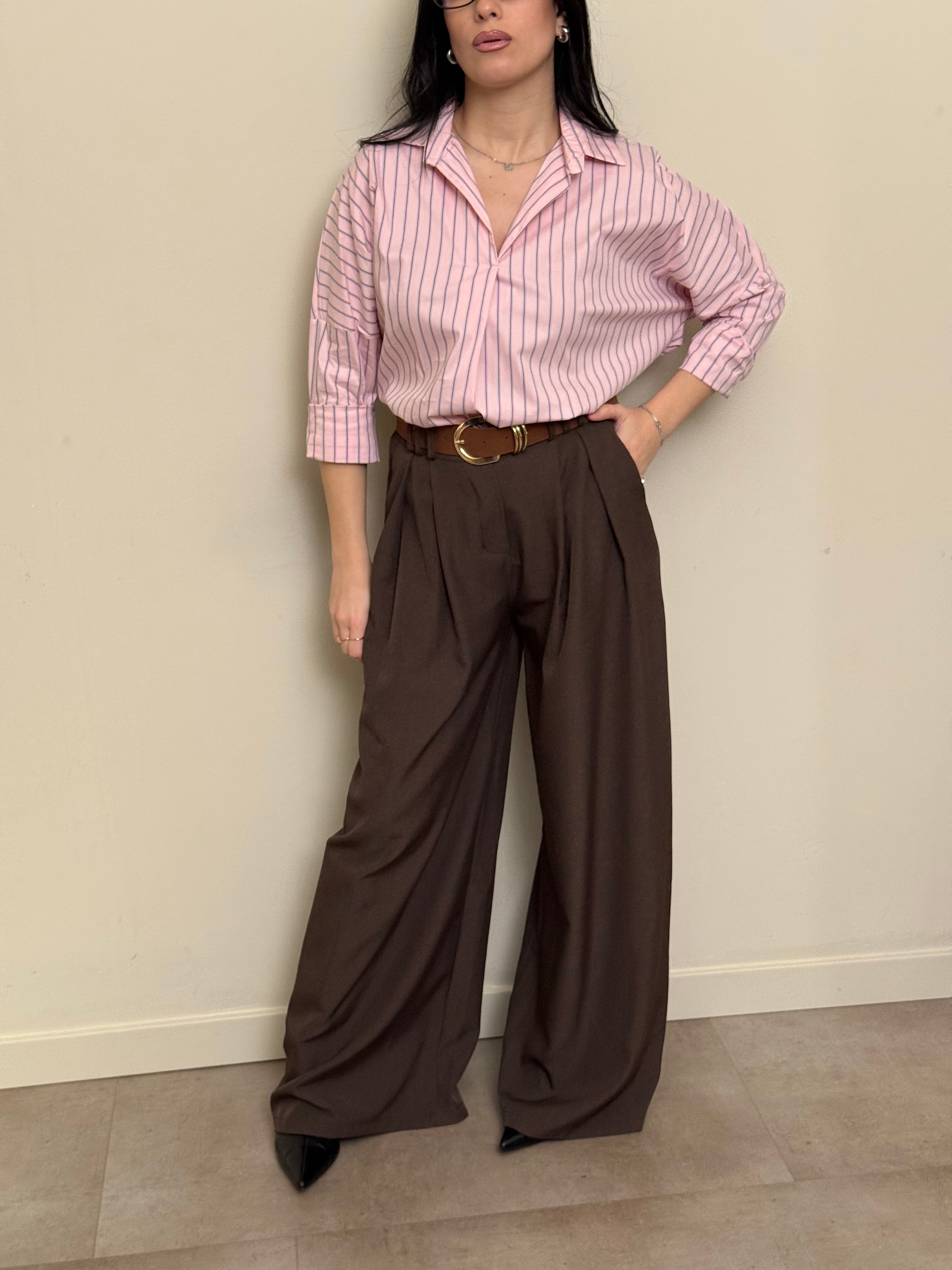 Pantalone ampio palazzo