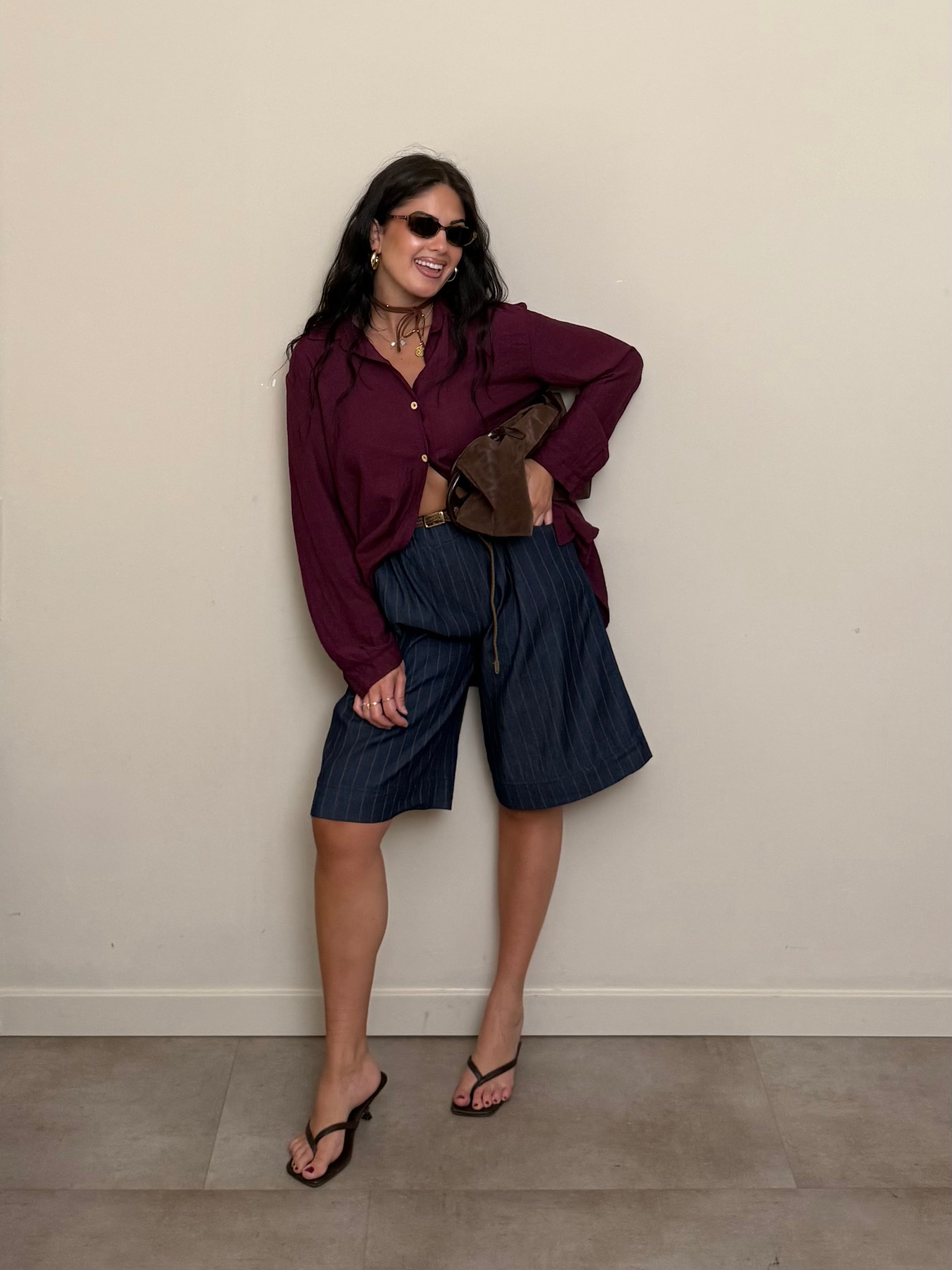 Bermuda di jeans
