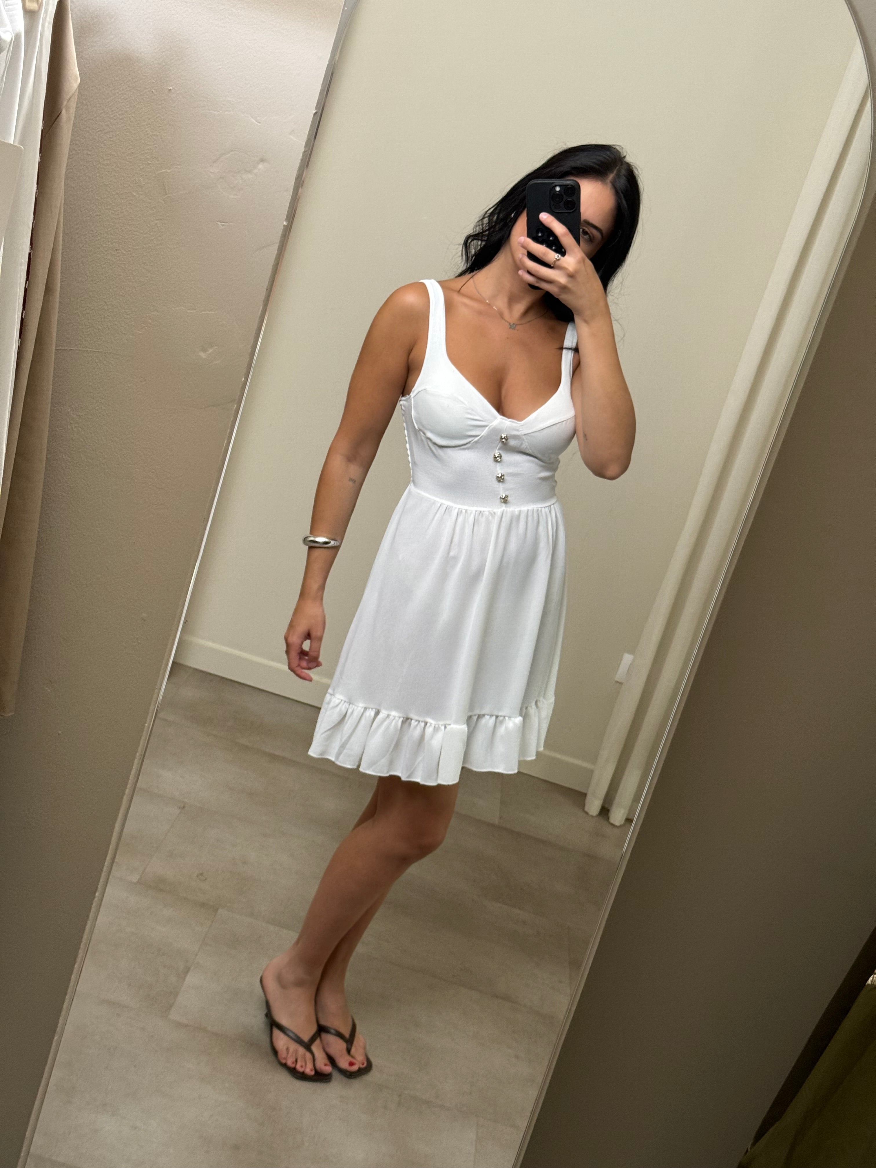 Mini dress coppe