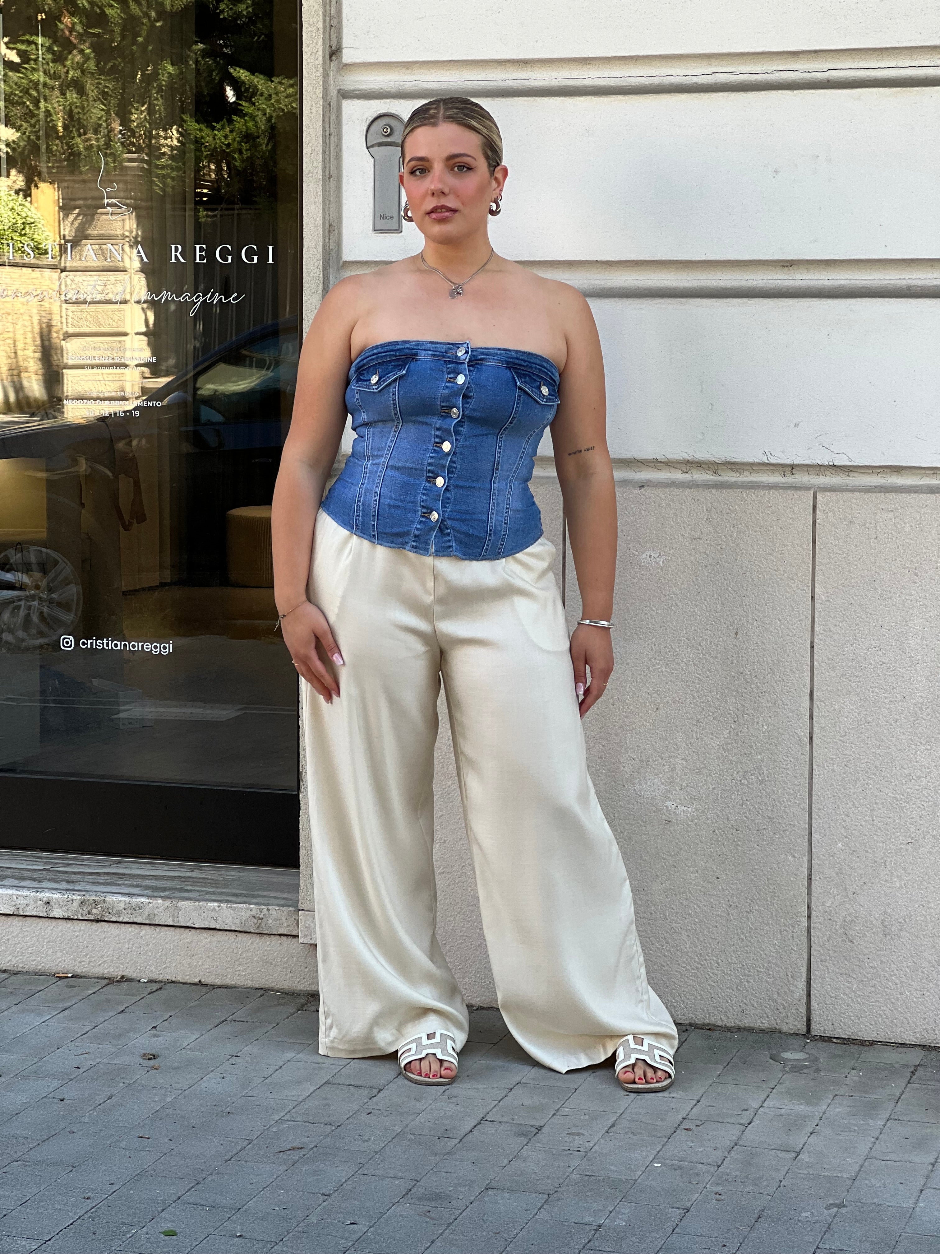 Top di jeans