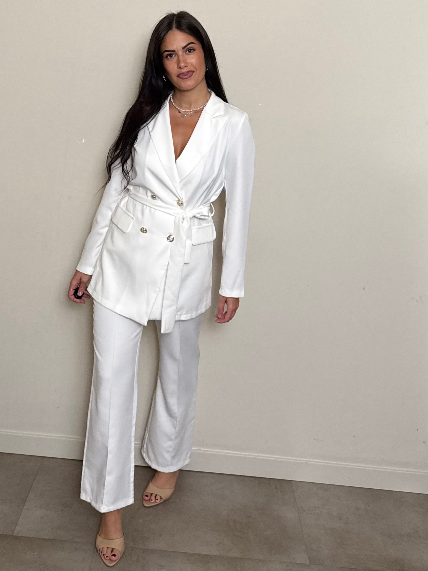 Tailleur bianco