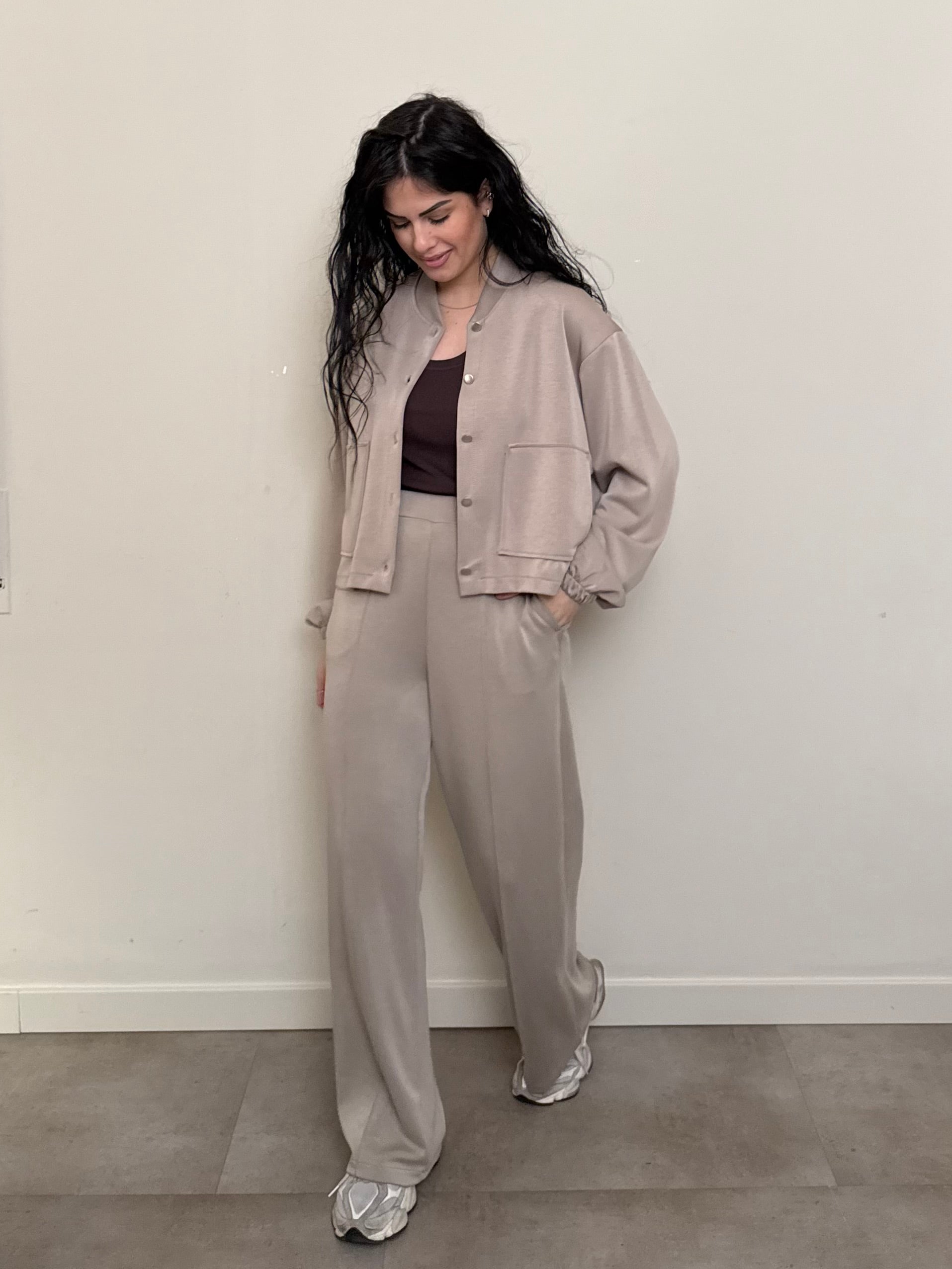 Coordinato tuta sabbia