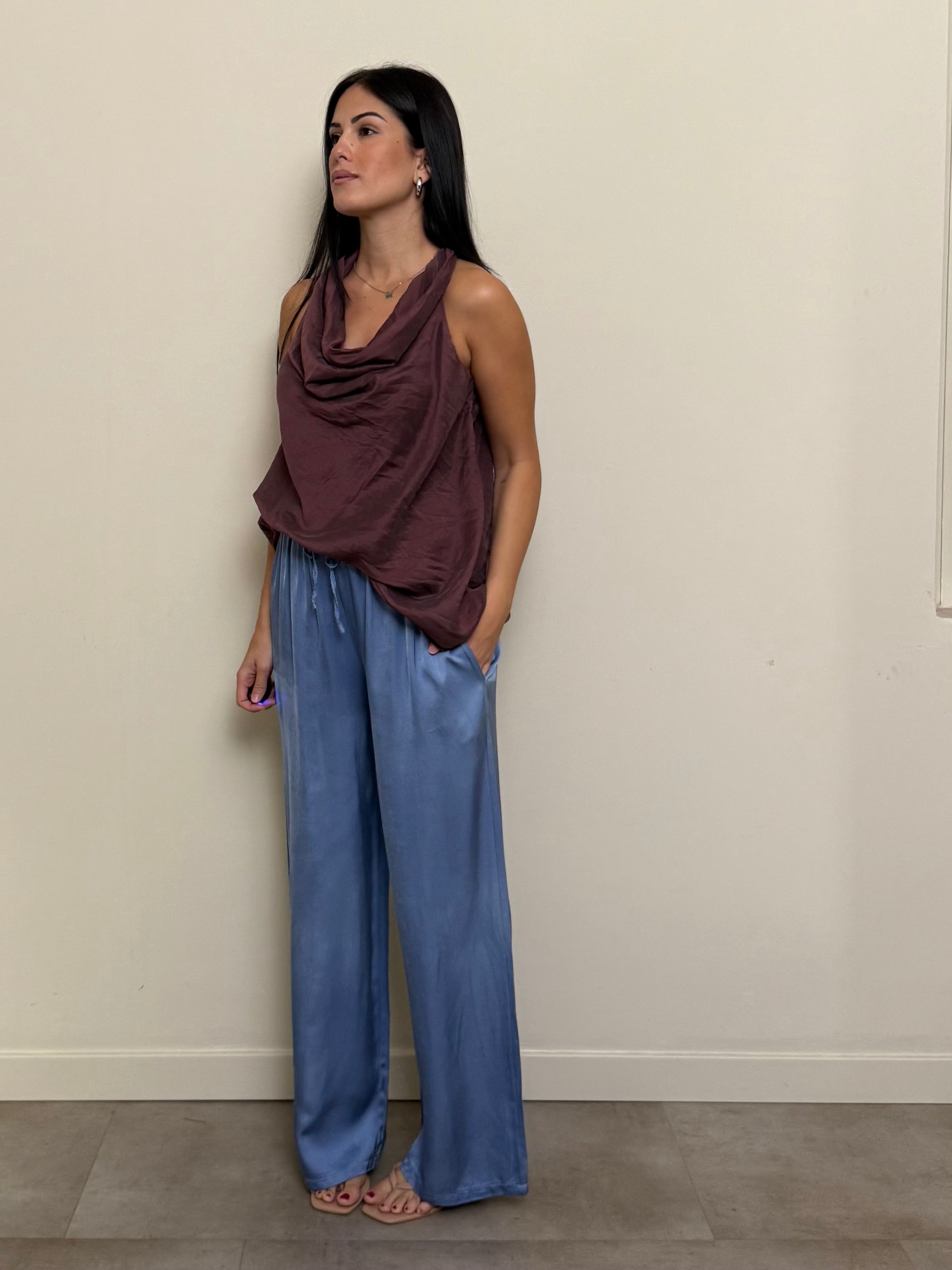 Pantalone 100% viscosa