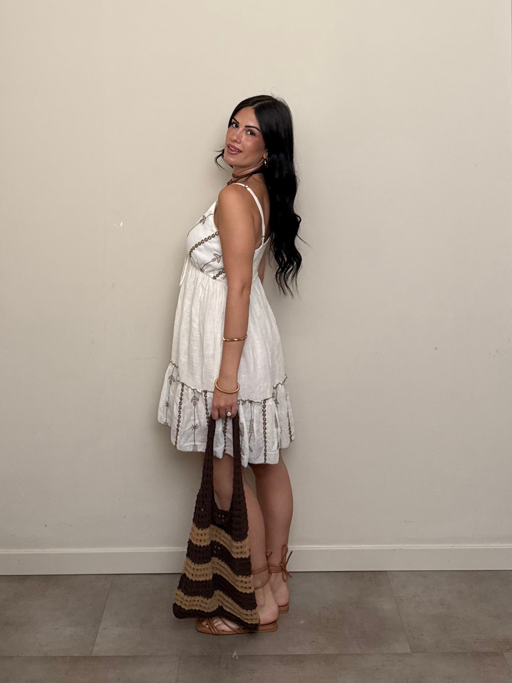 Dress summer con ricami