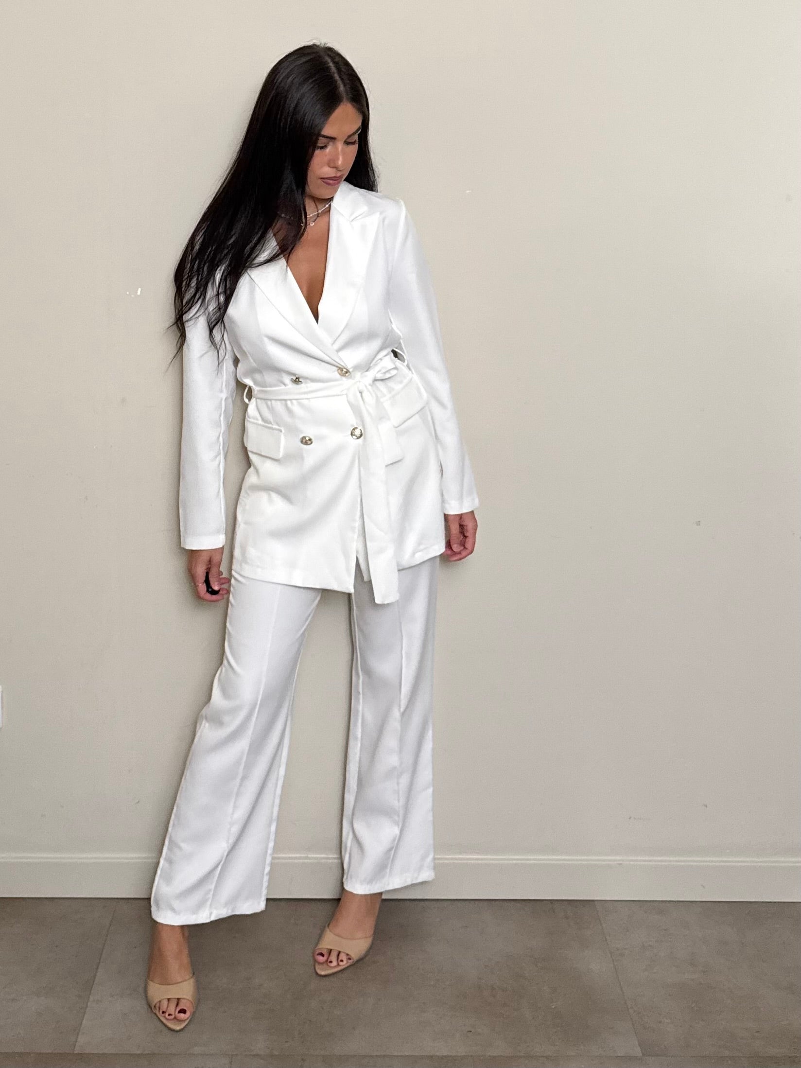 Tailleur bianco