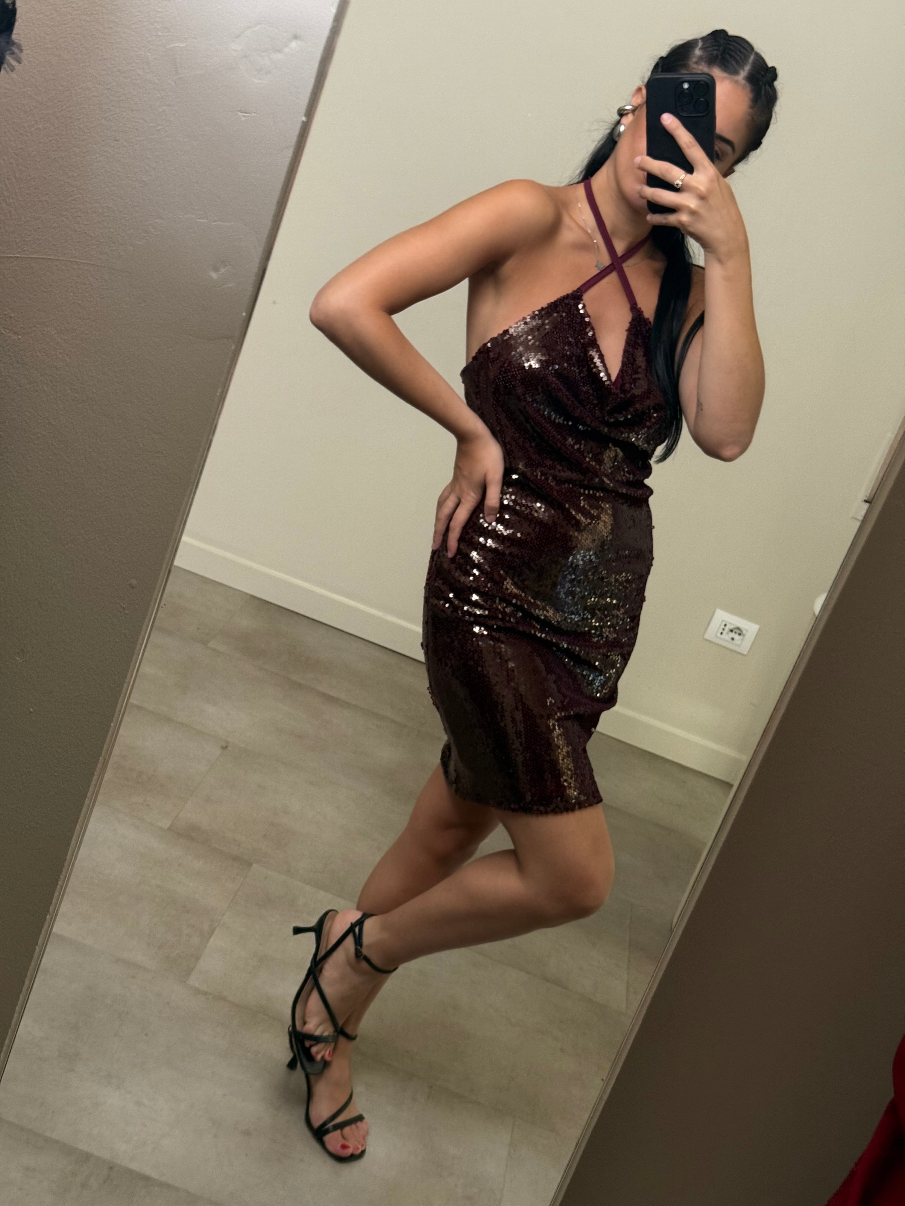 Mini dress paillettes