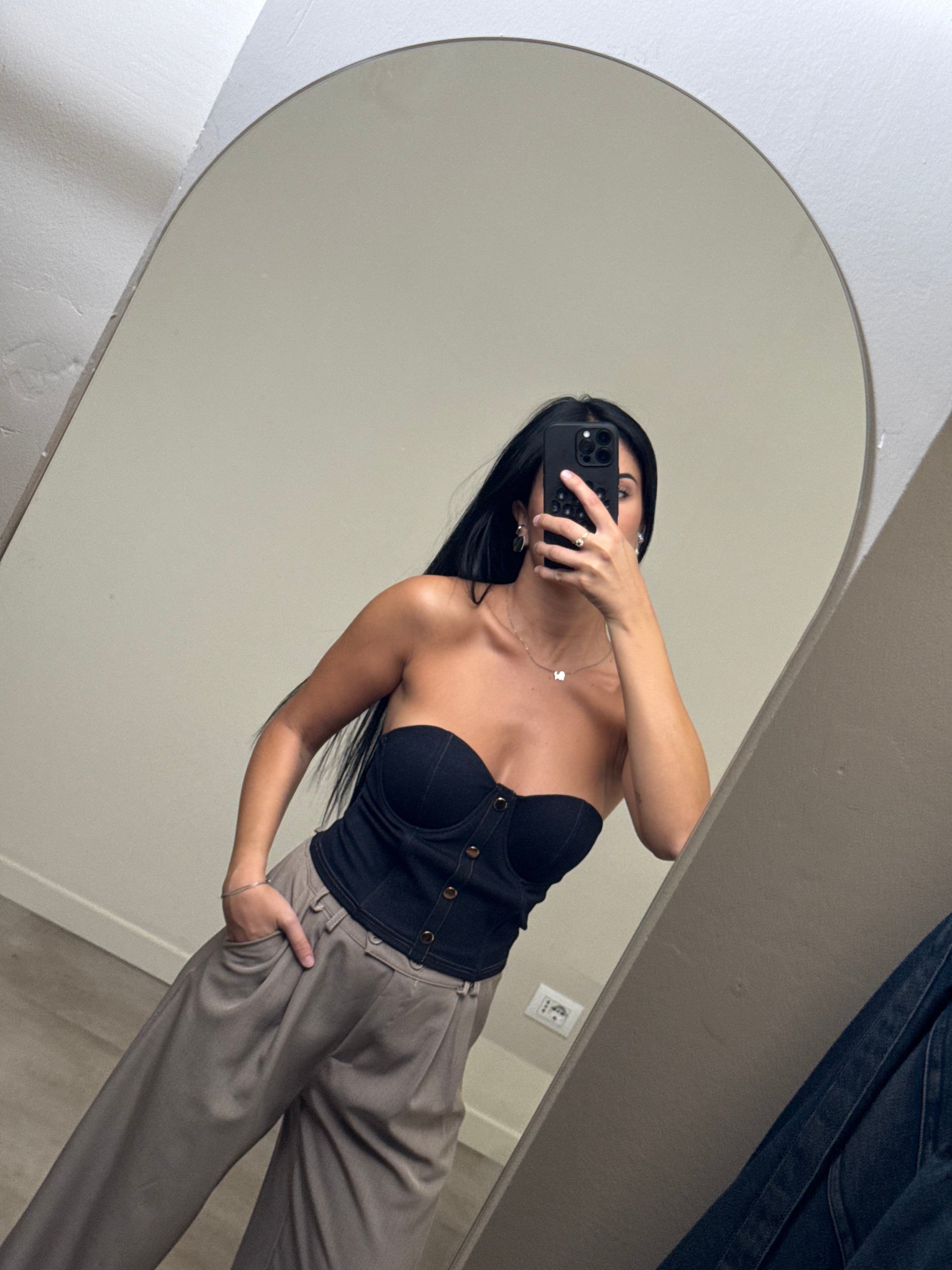 Corpetto jeans