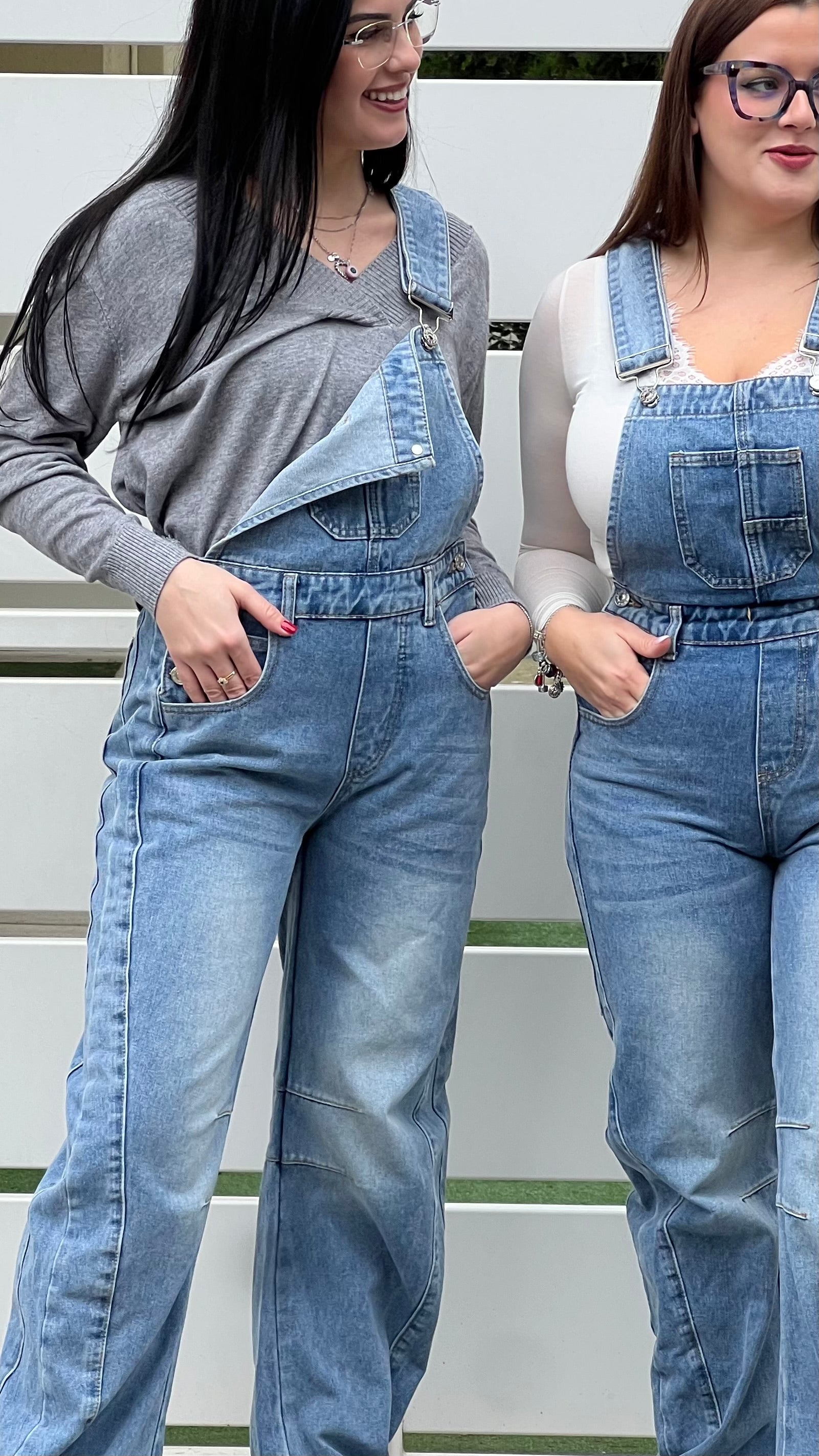 Salopette jeans