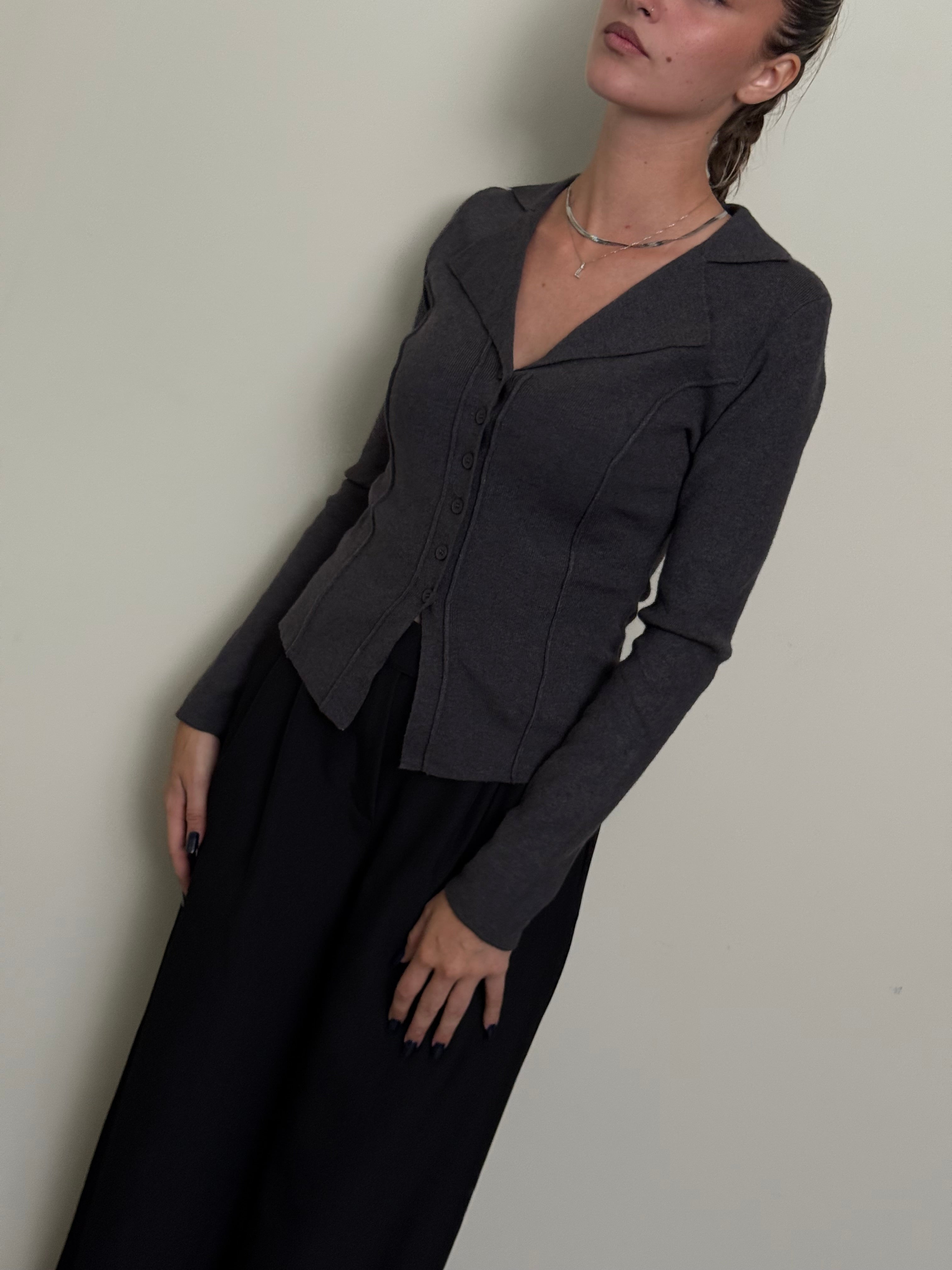 Cardigan bottoni