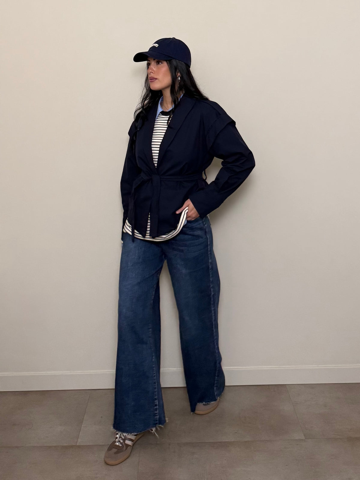 Jeans palazzo elasticizzato