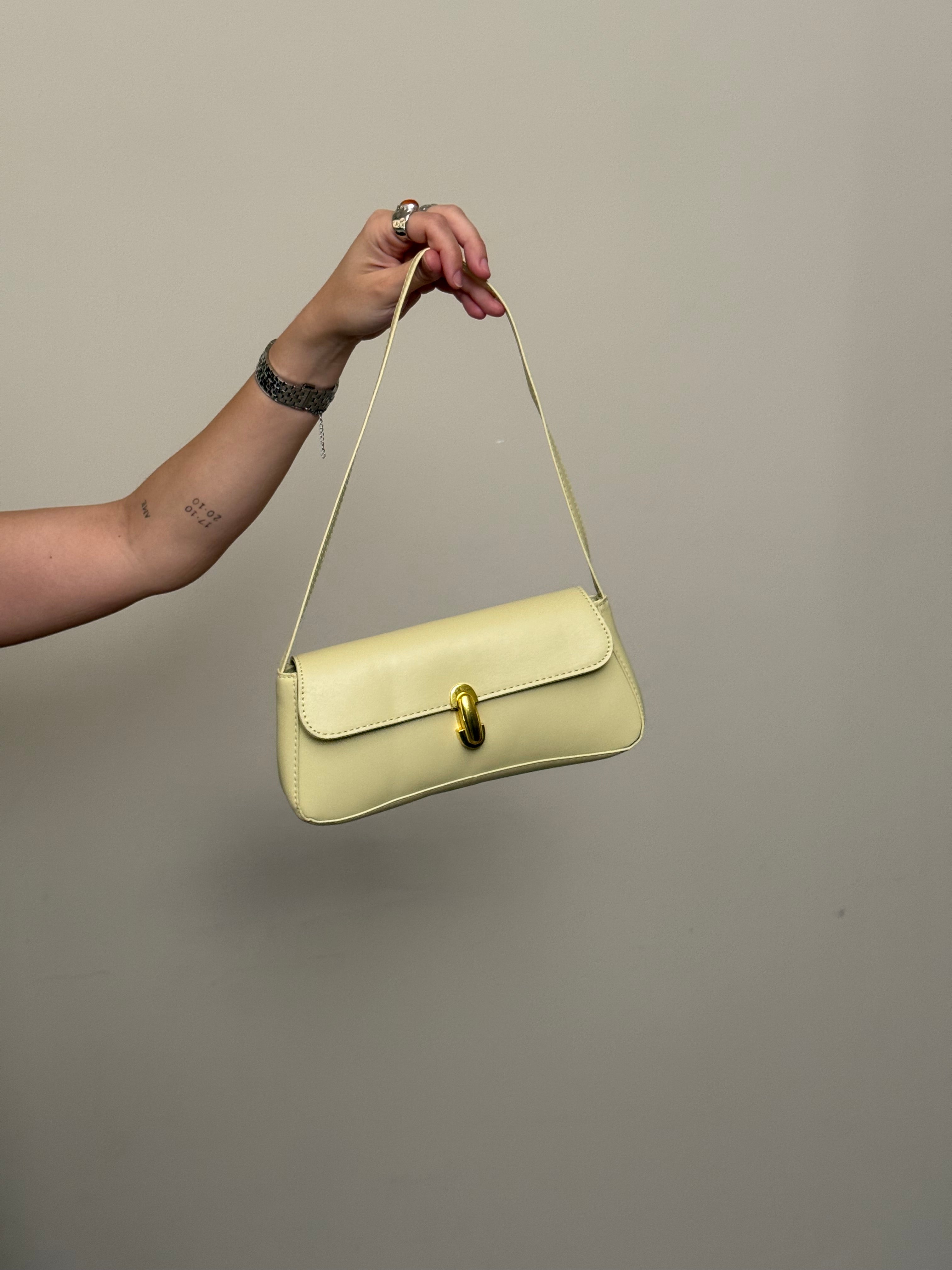 Borsa giallo burro