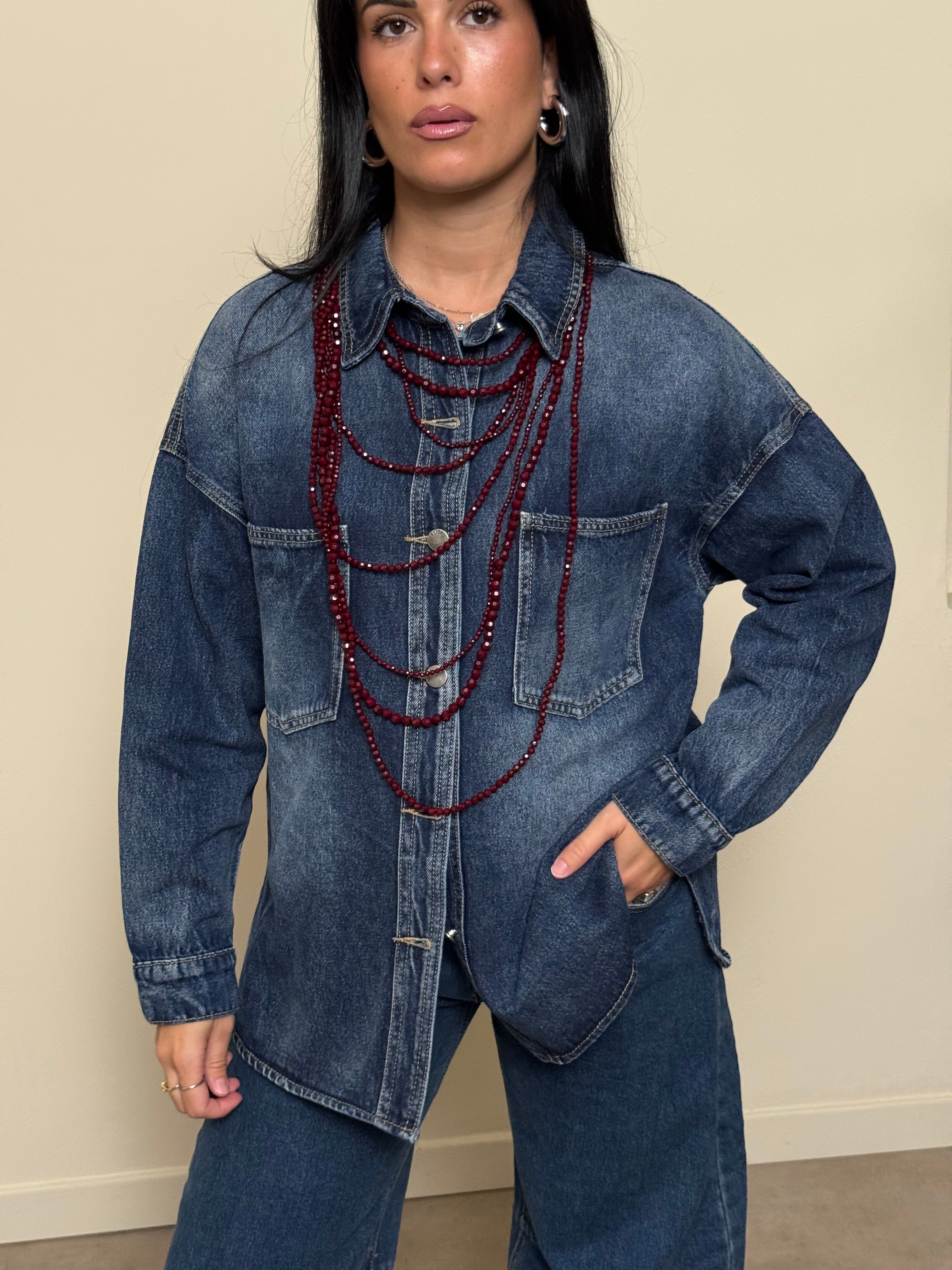 Giaccone jeans