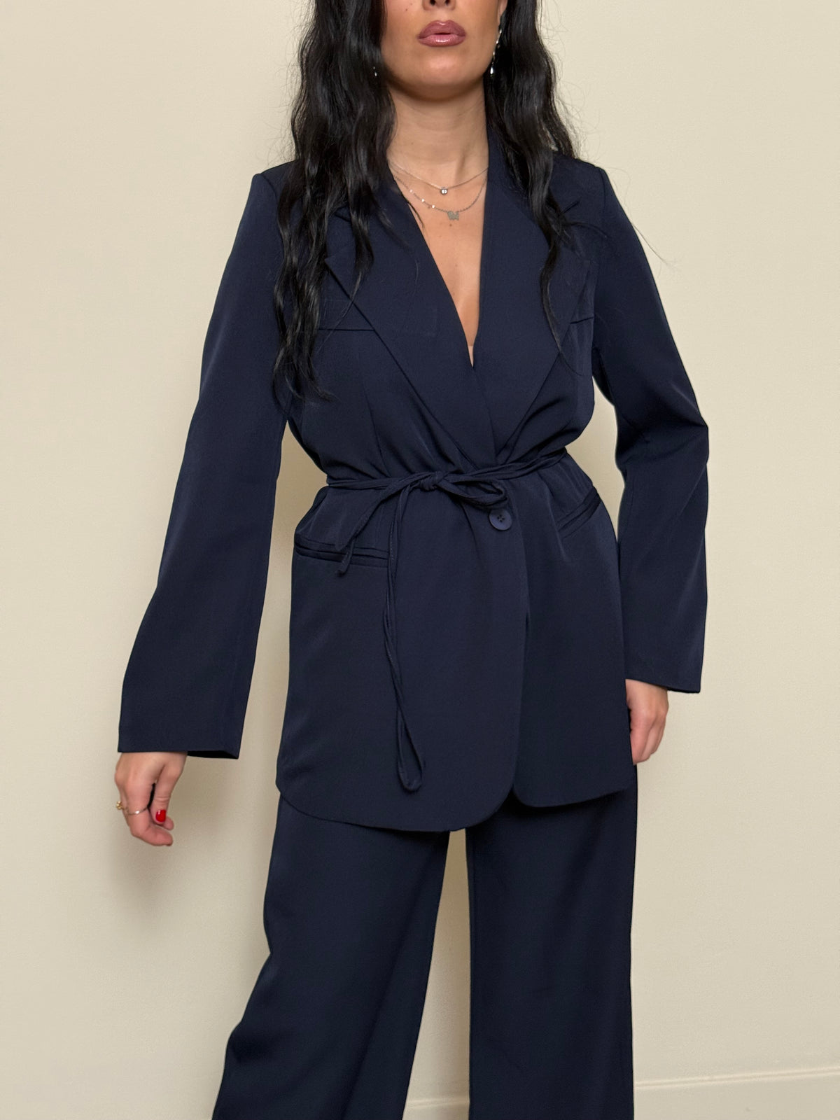 Tailleur blu