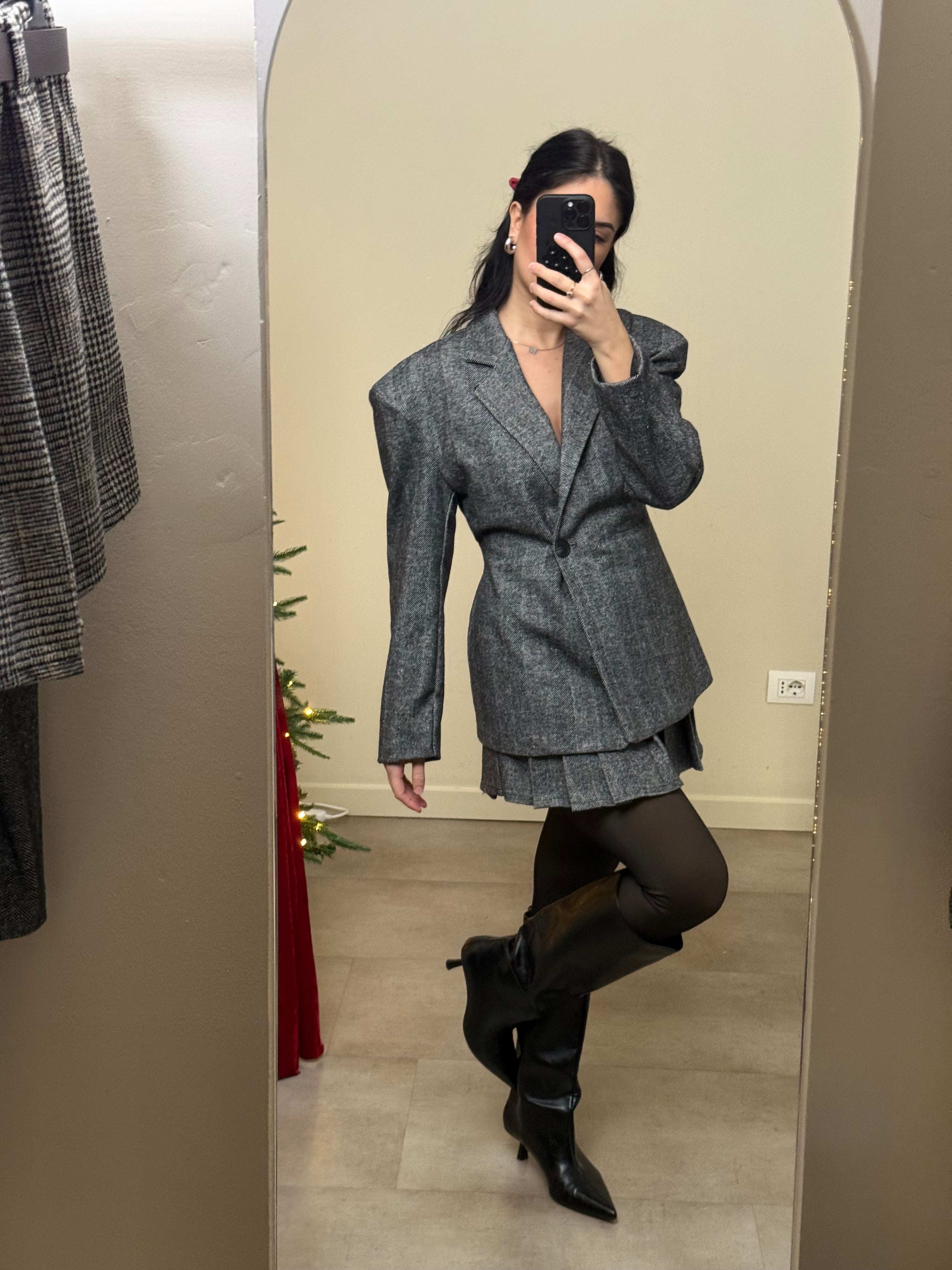 Coordinato gonna e blazer