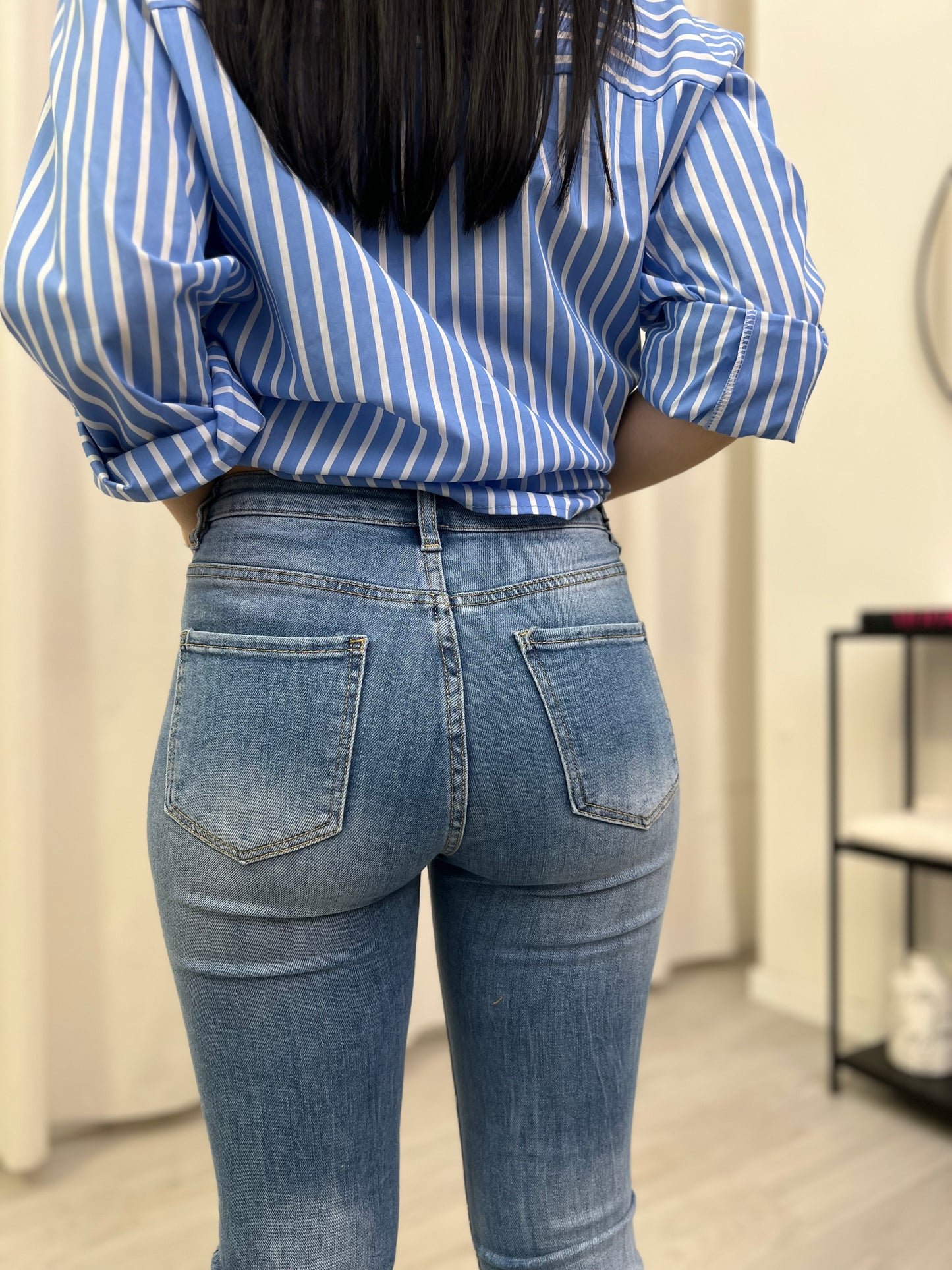 Jeans mini flare