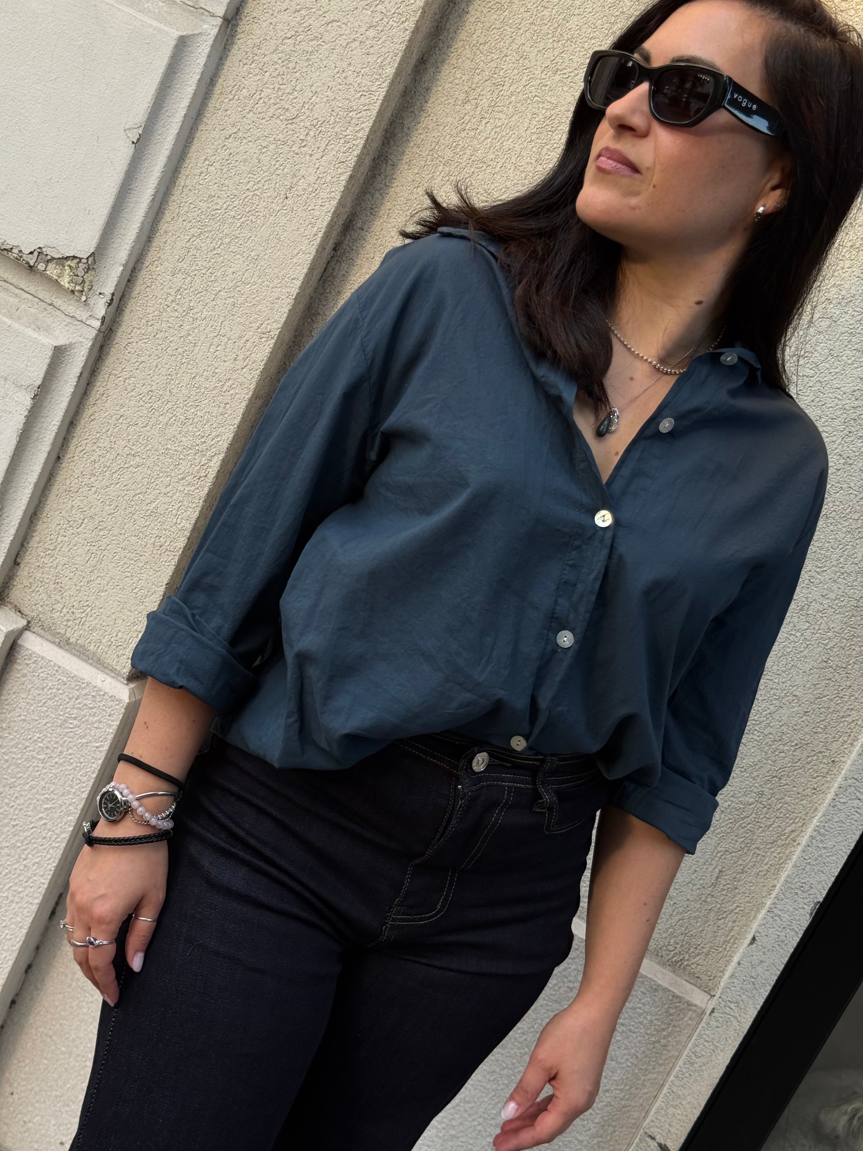Camicia 100% cotone