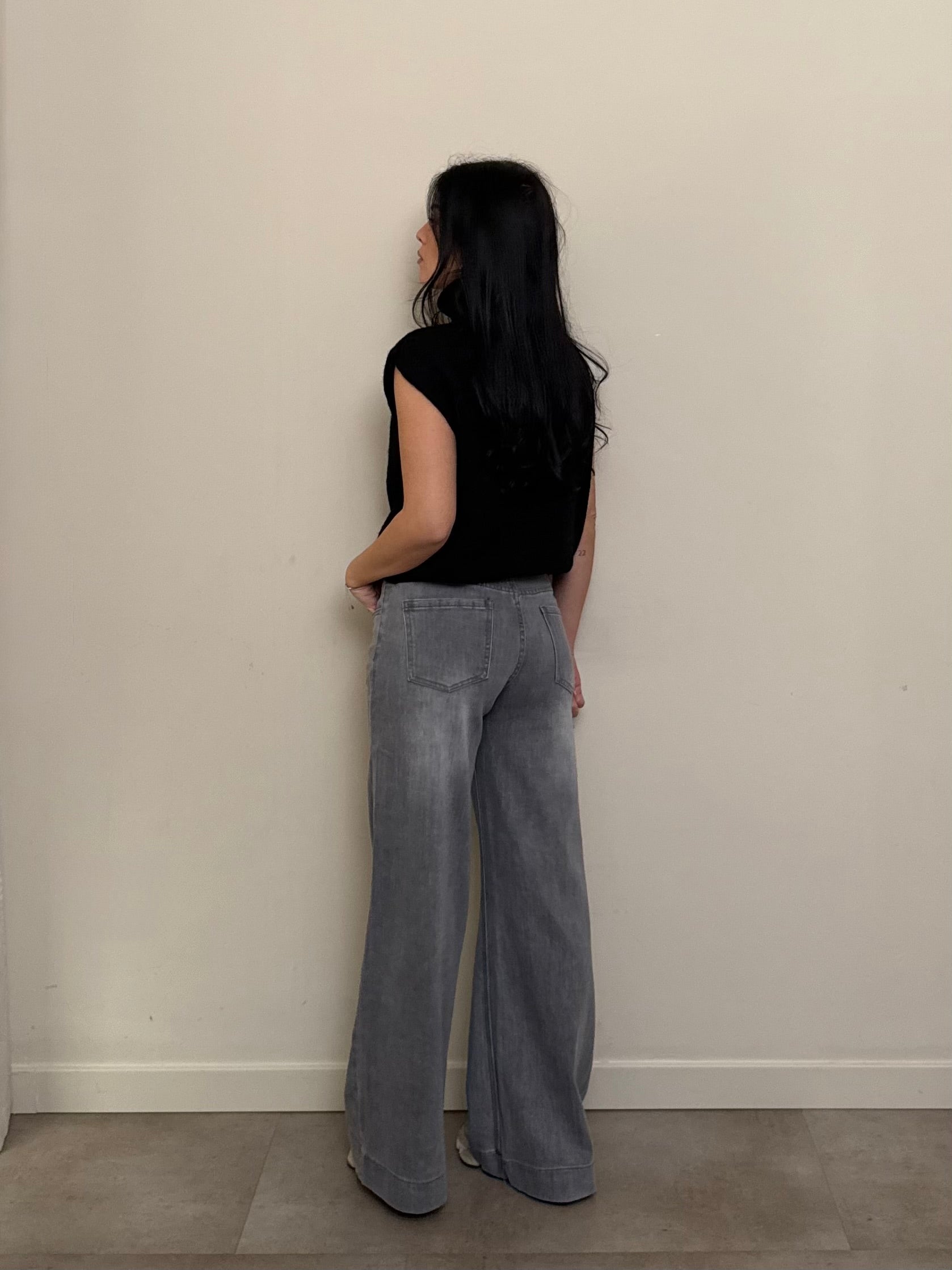 Jeans vita medio bassa