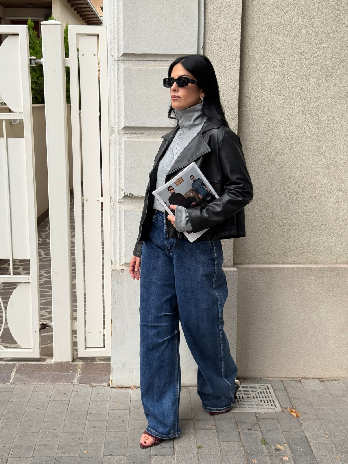 Jeans baggy over