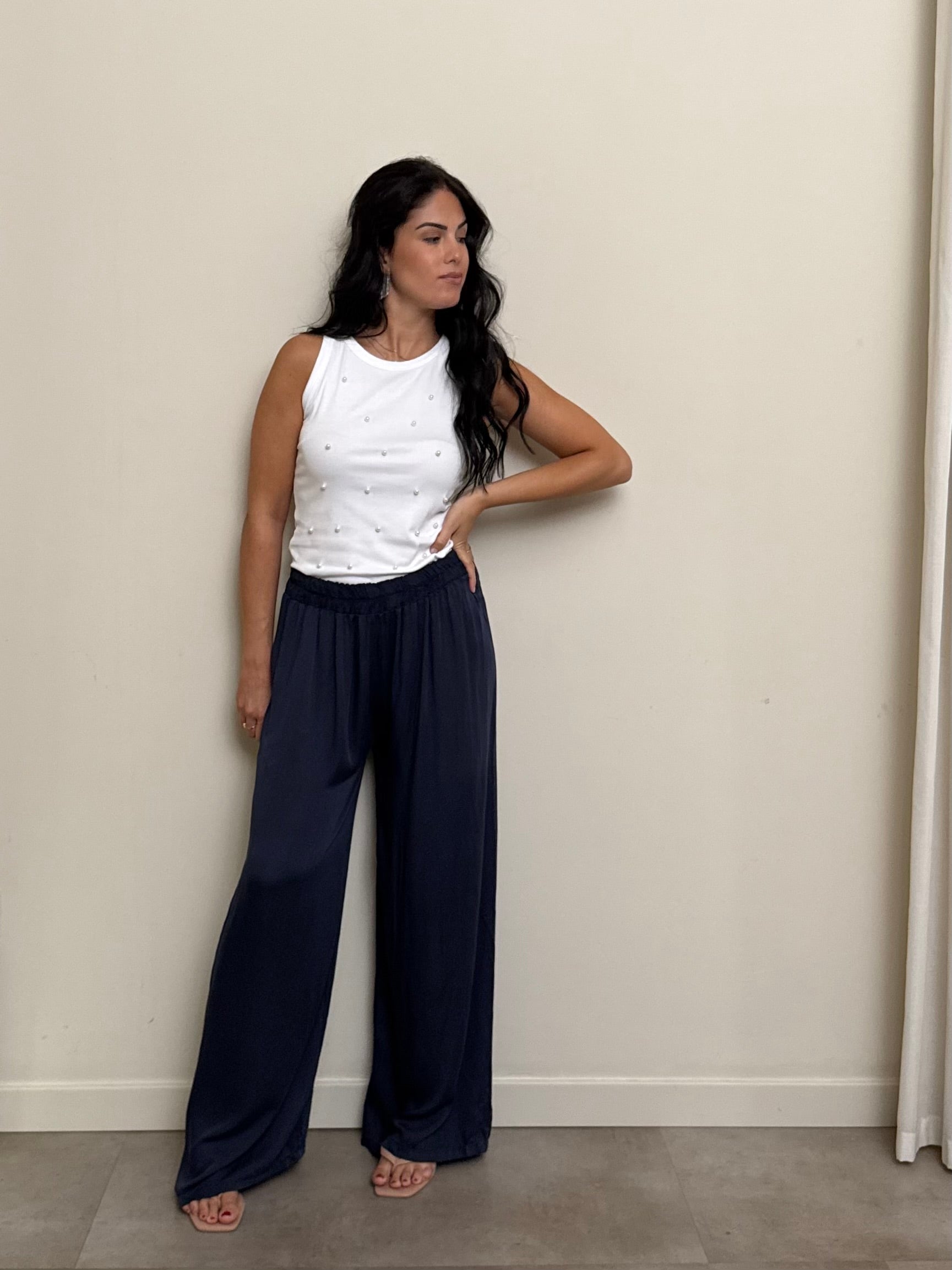 Pantalone palazzo viscosa