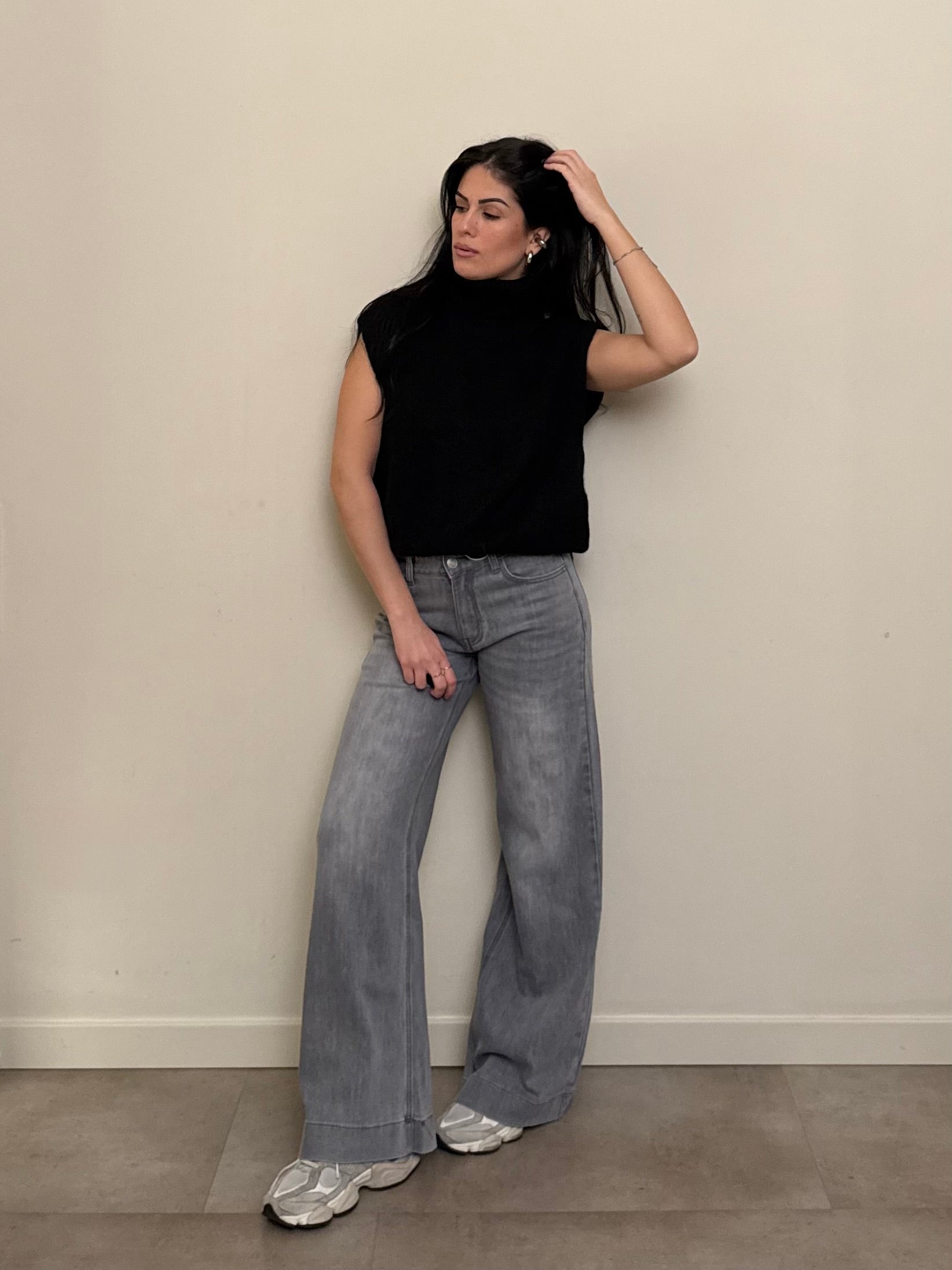 Jeans vita medio bassa