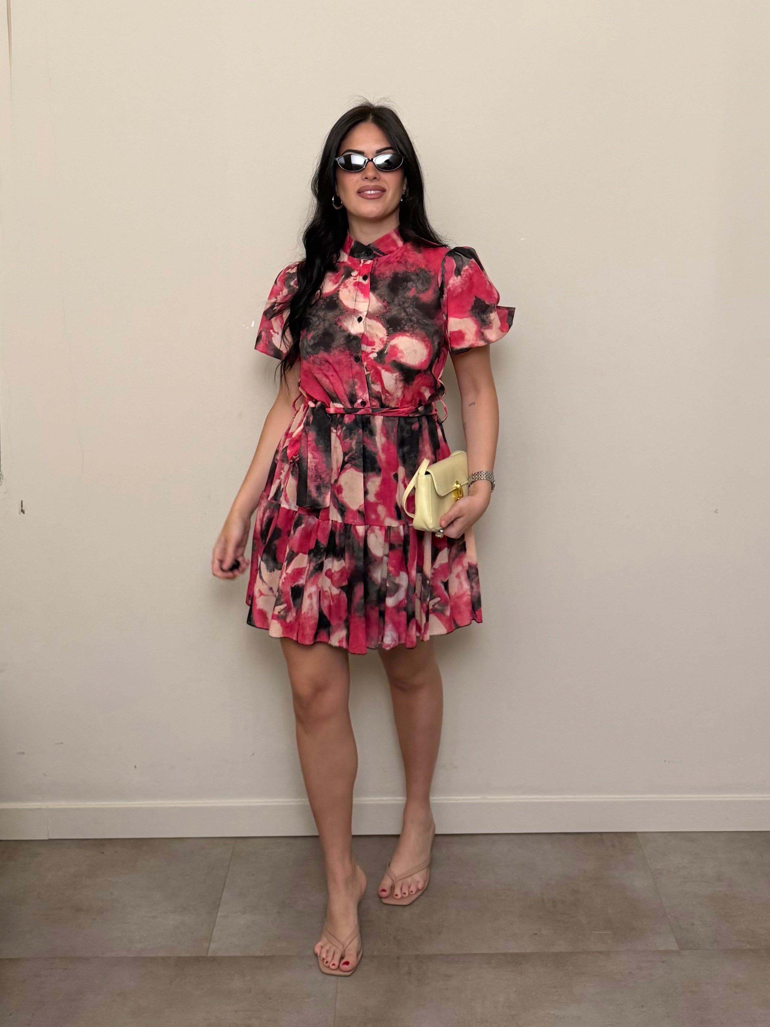 Mini dress fiori