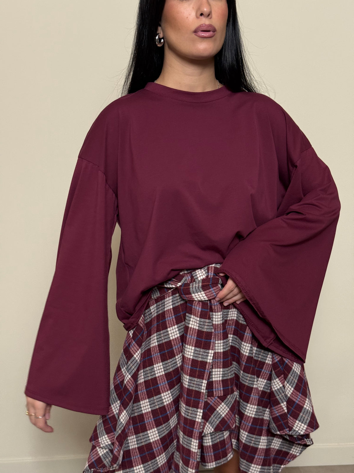 Longsleeve bordeaux