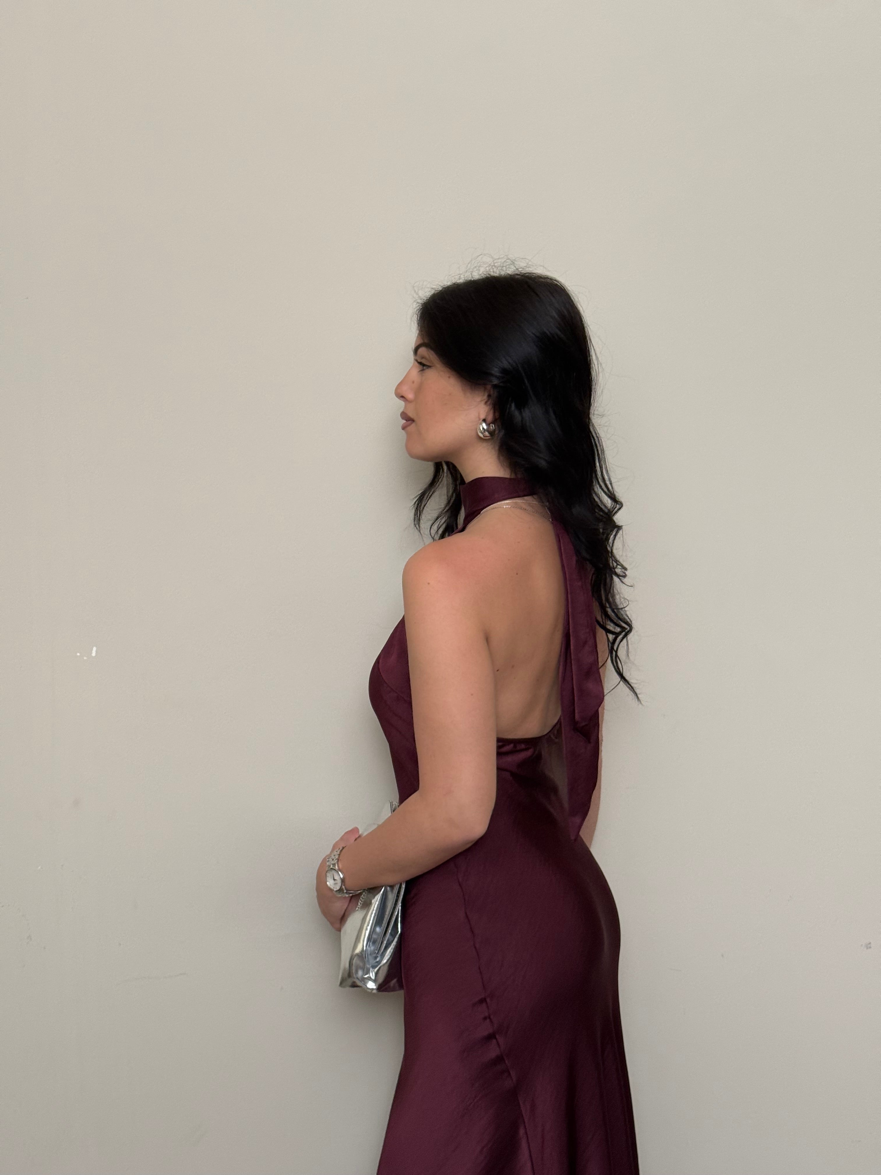 Abito Cindy bordeaux