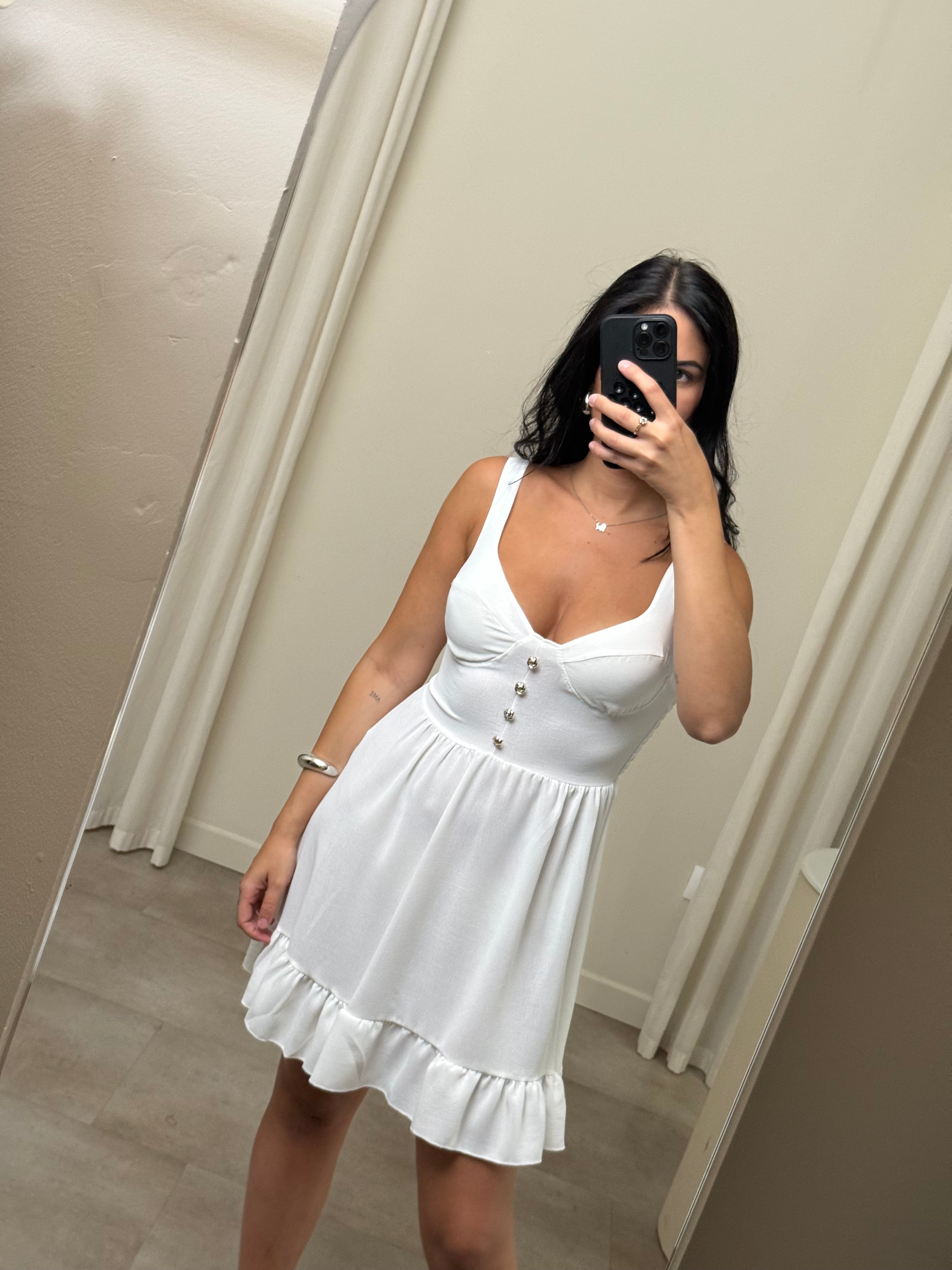 Mini dress coppe
