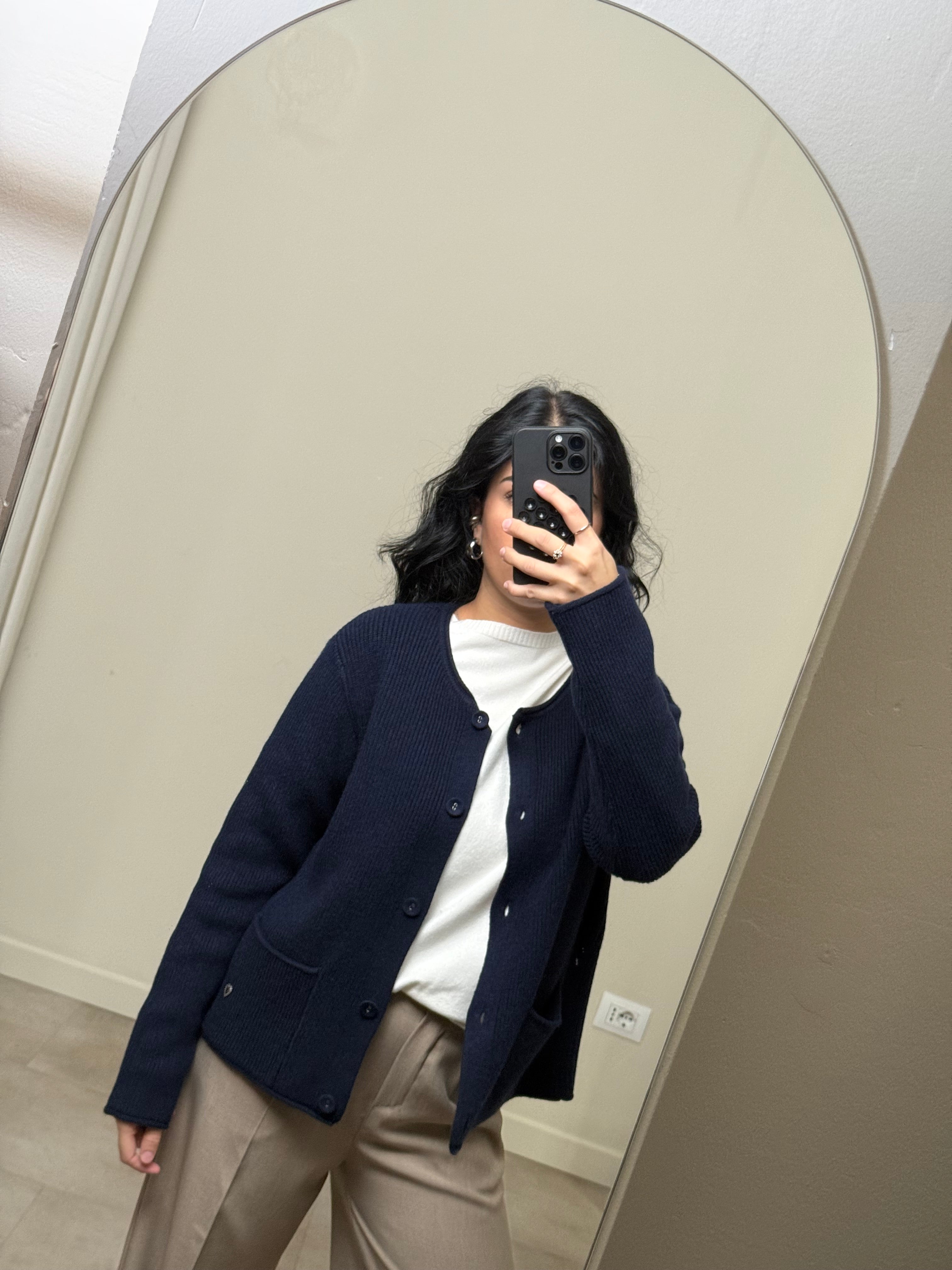 Cardigan bottoni