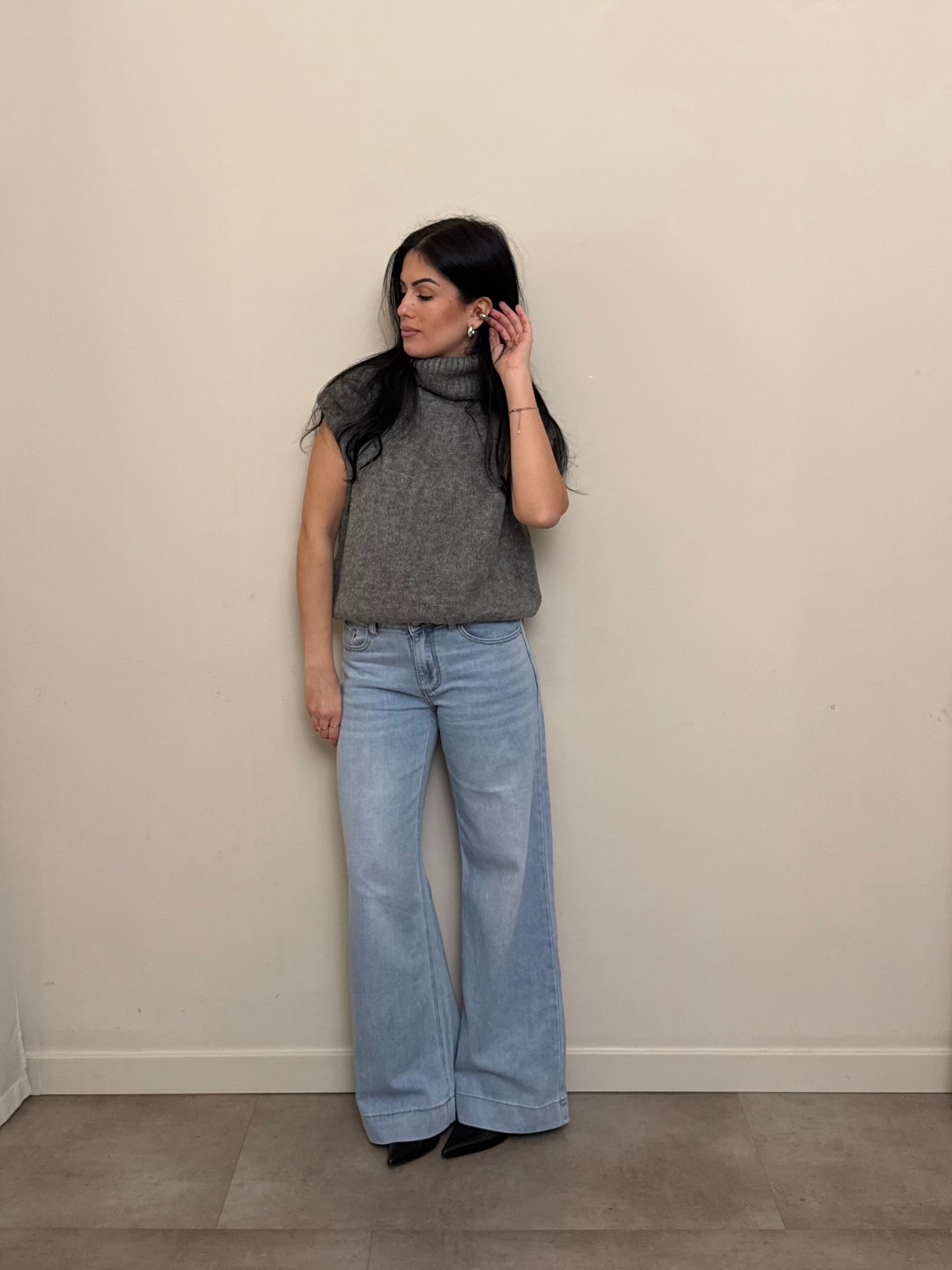 Jeans vita medio bassa