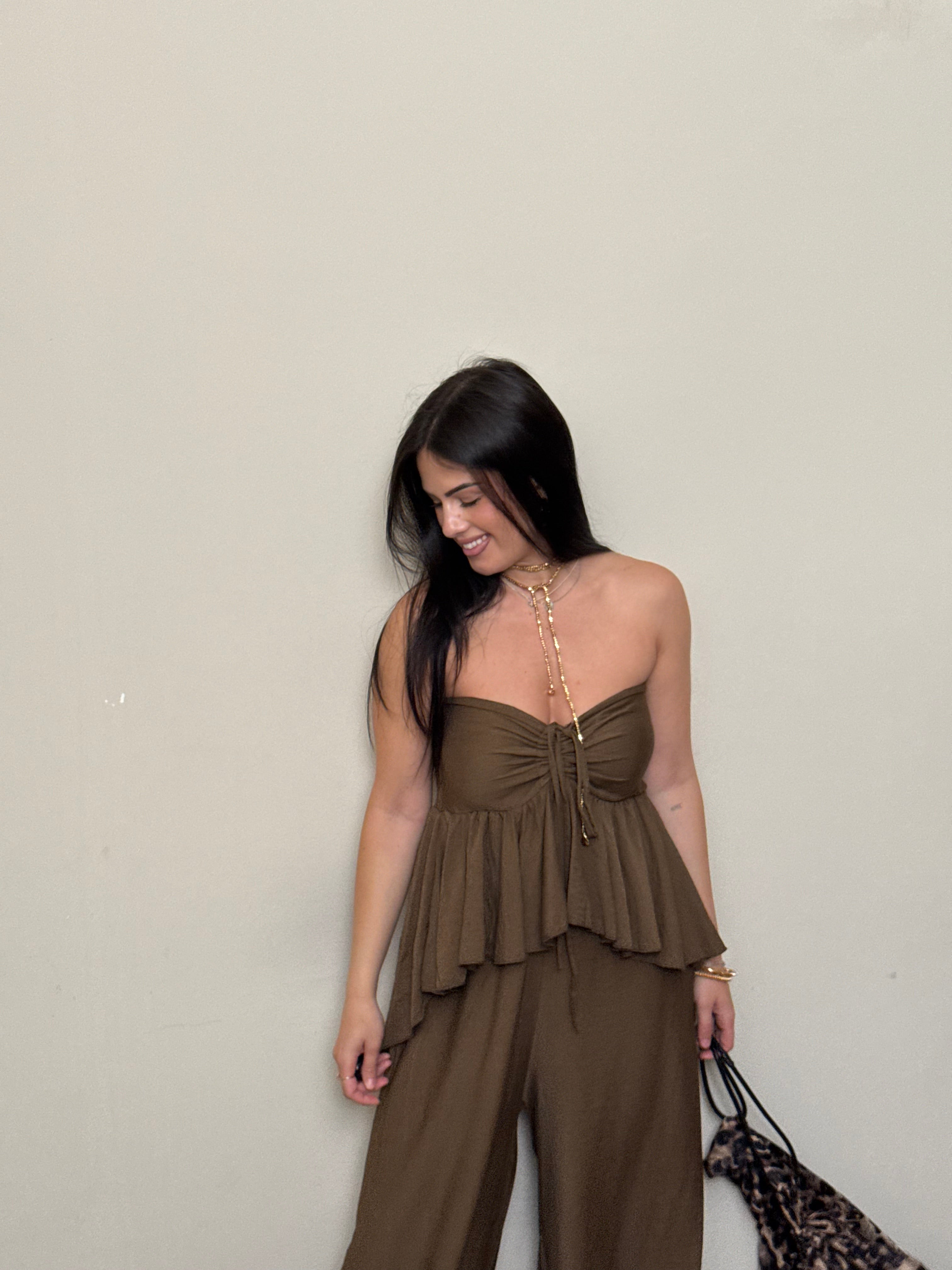 Jumpsuit Miami cioccolato