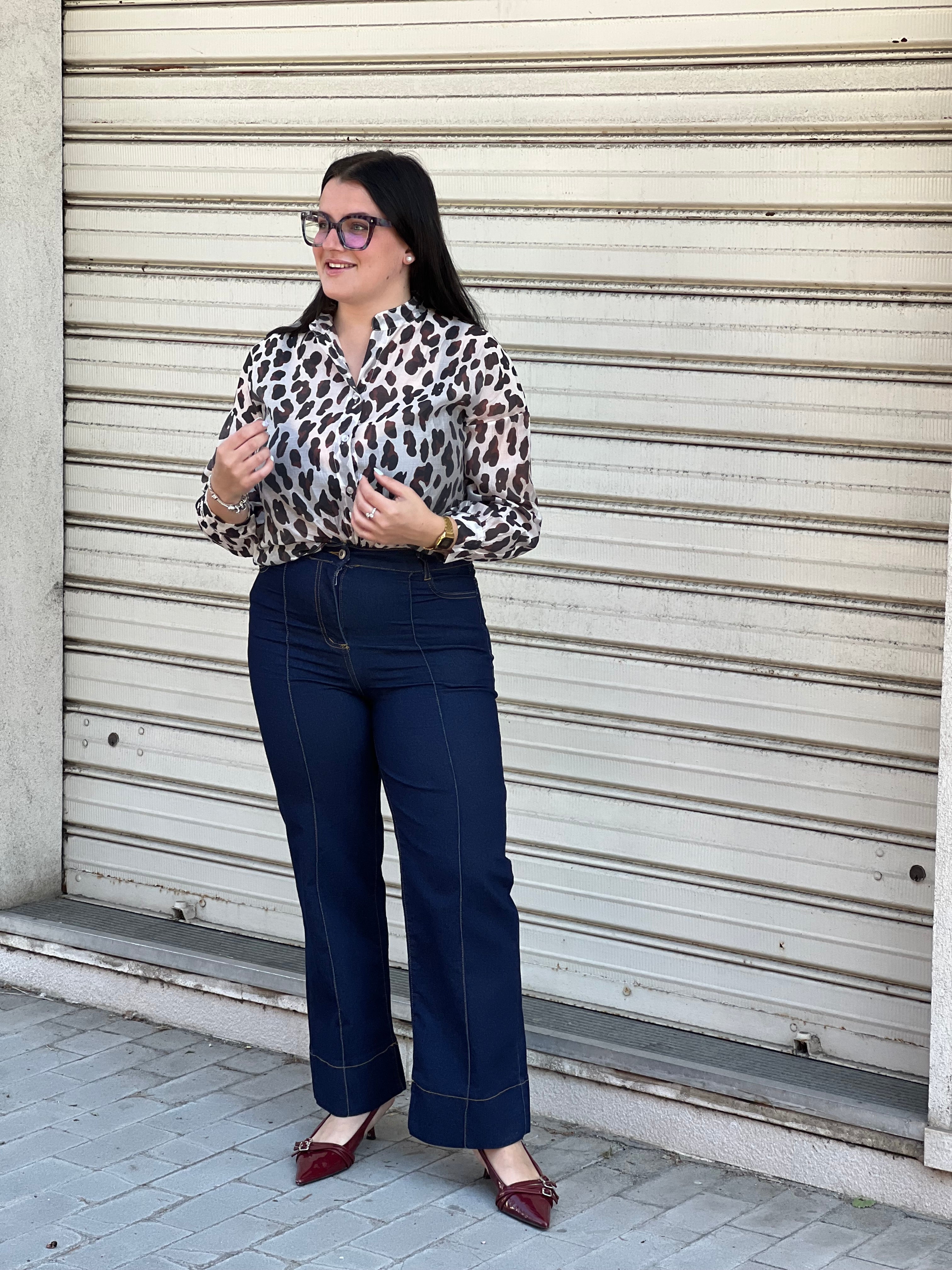 Camicia leopardata