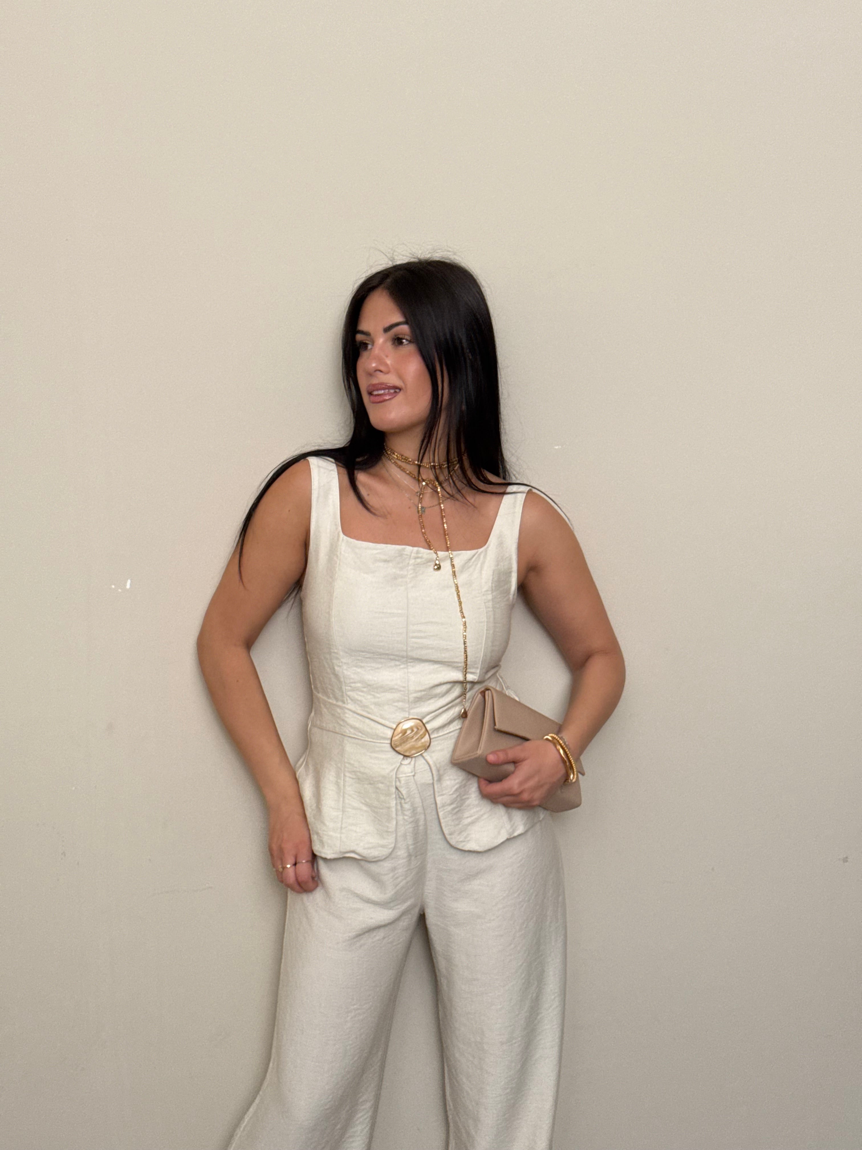 Coordinato Amanda panna