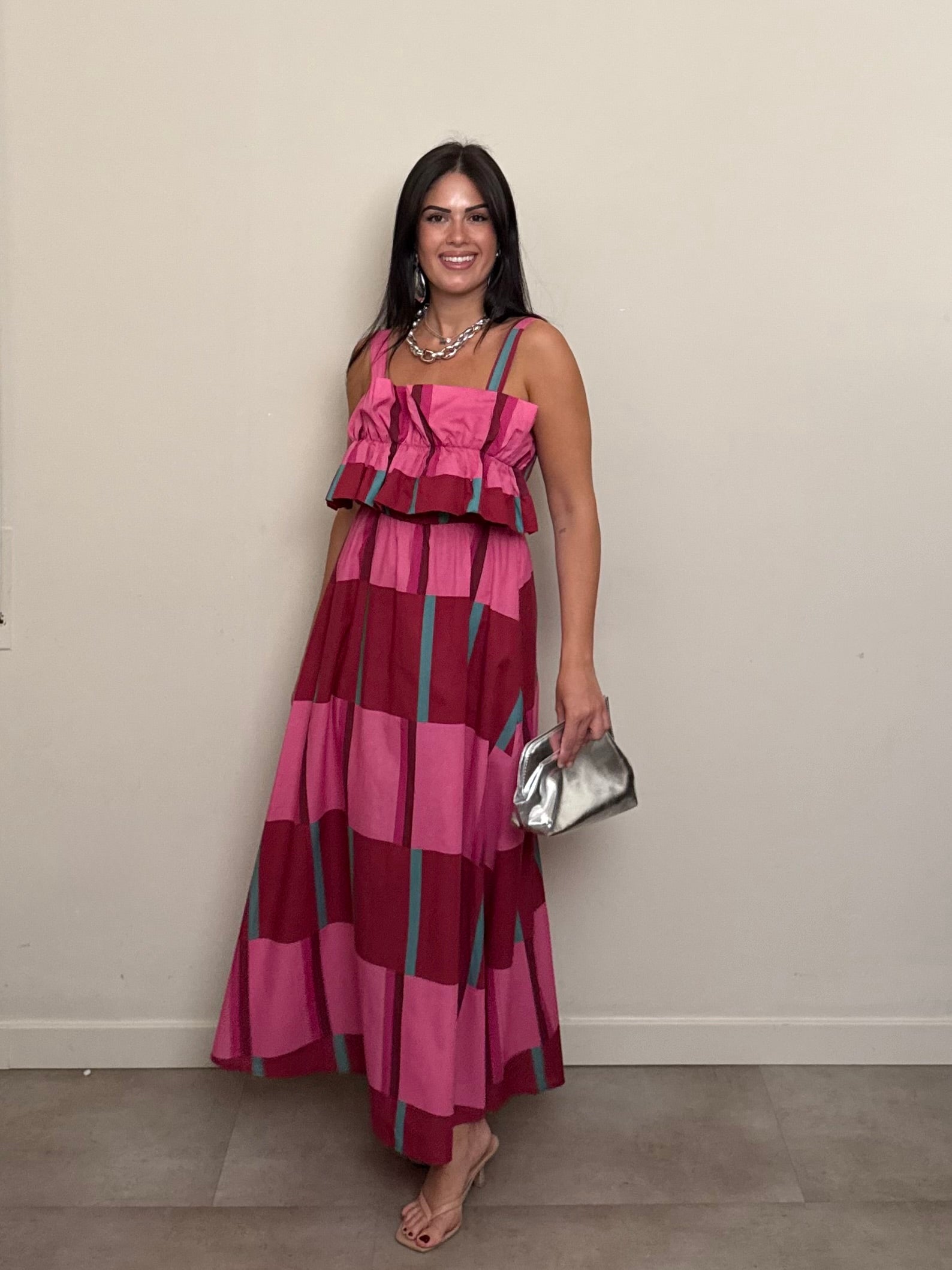 Abito fucsia