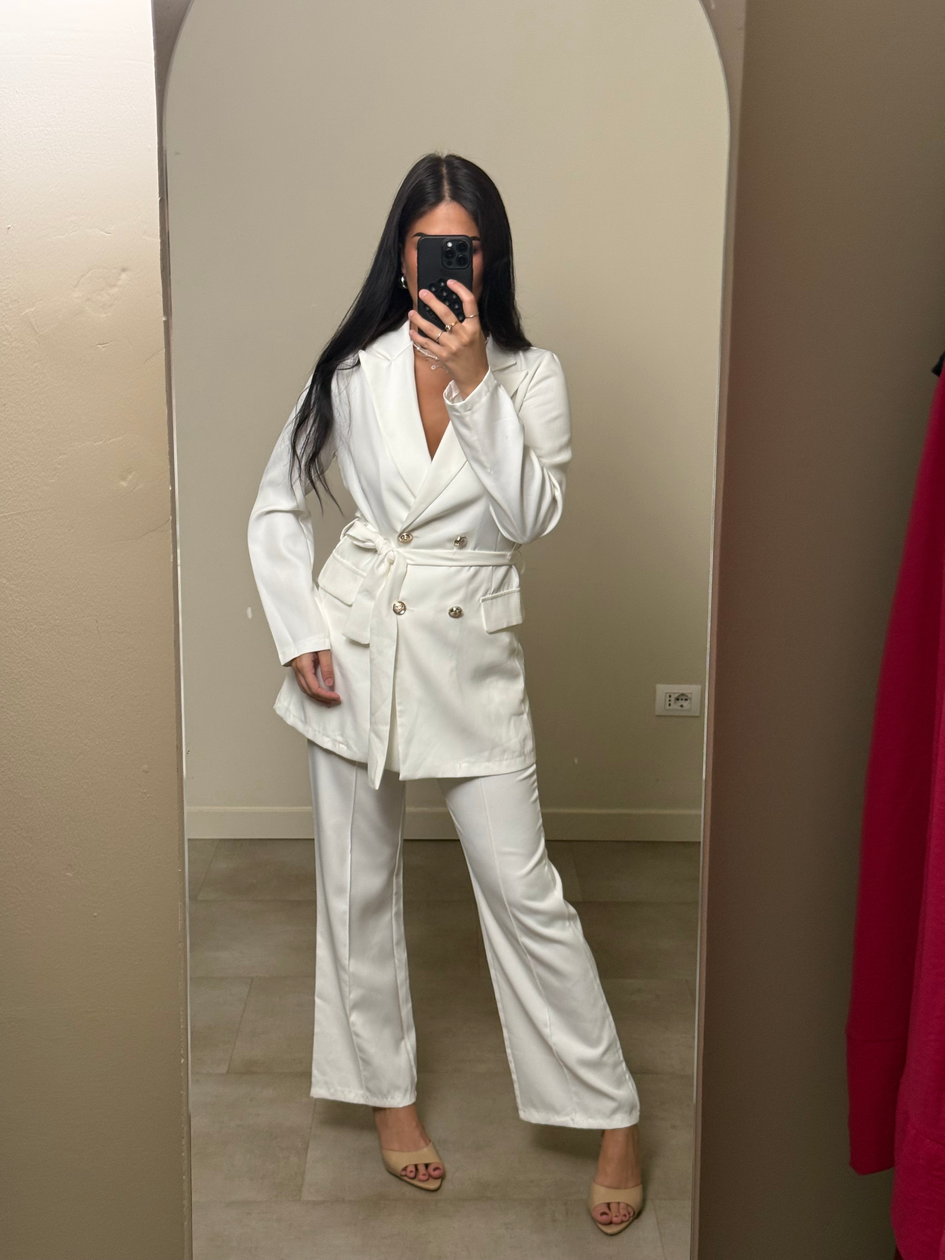 Tailleur bianco