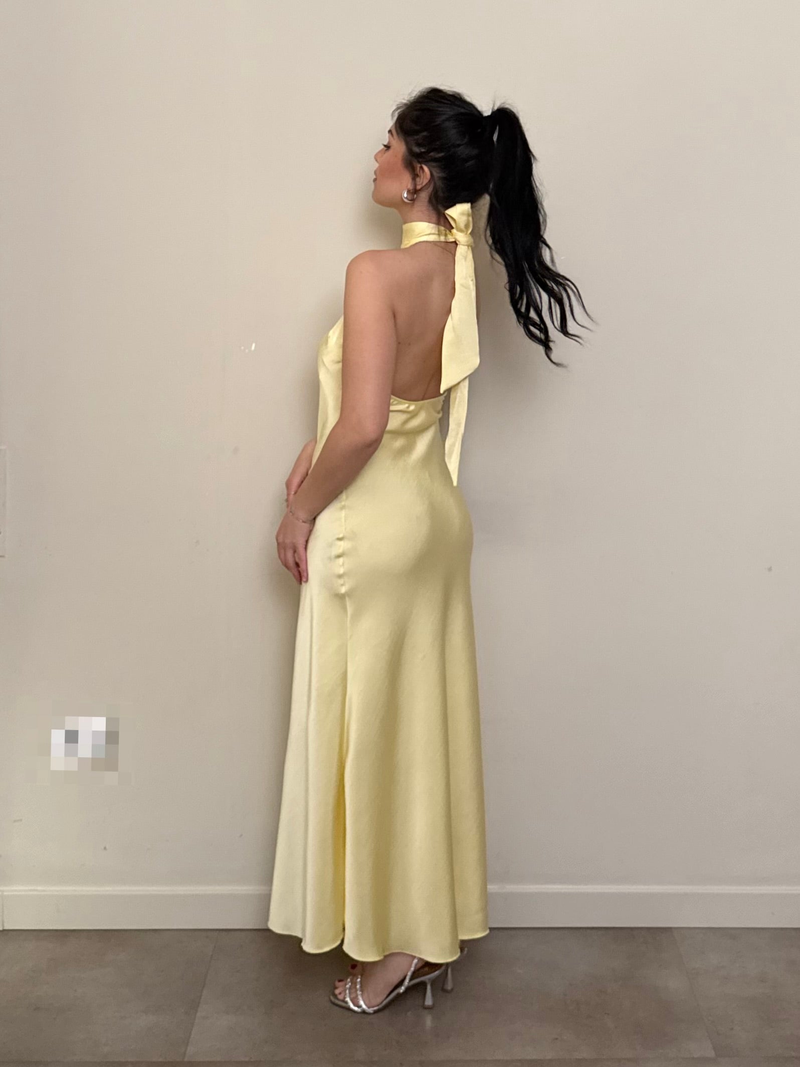 Abito Cindy giallo freddo