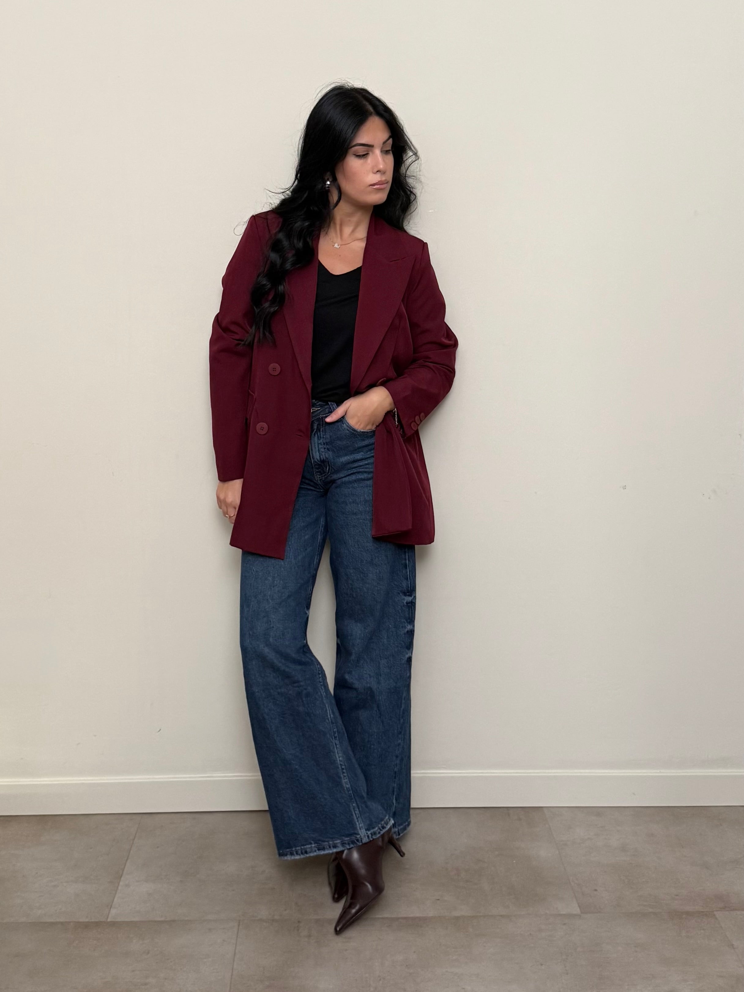 Blazer basic bottoni
