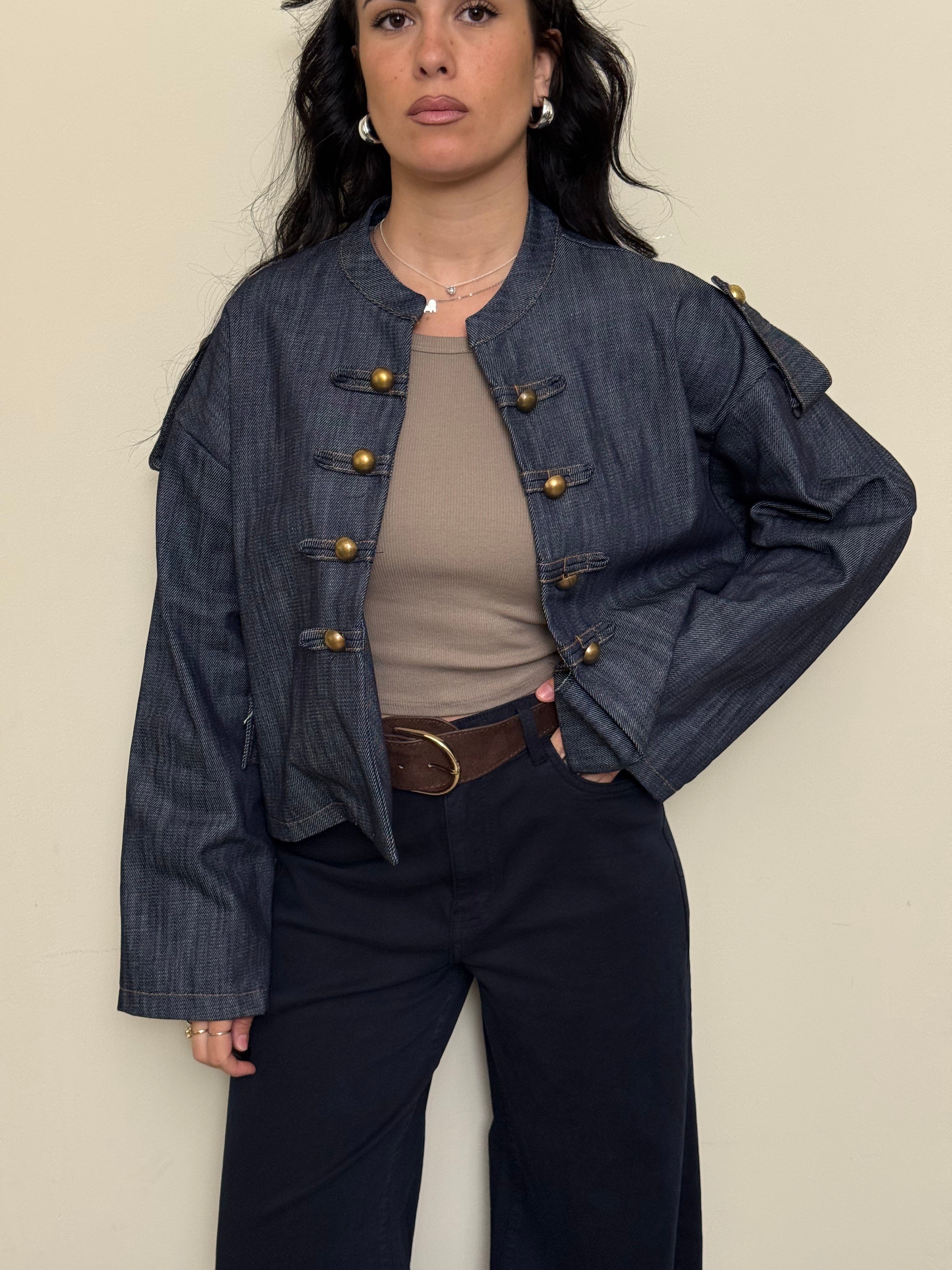 Giacca jeans capitano