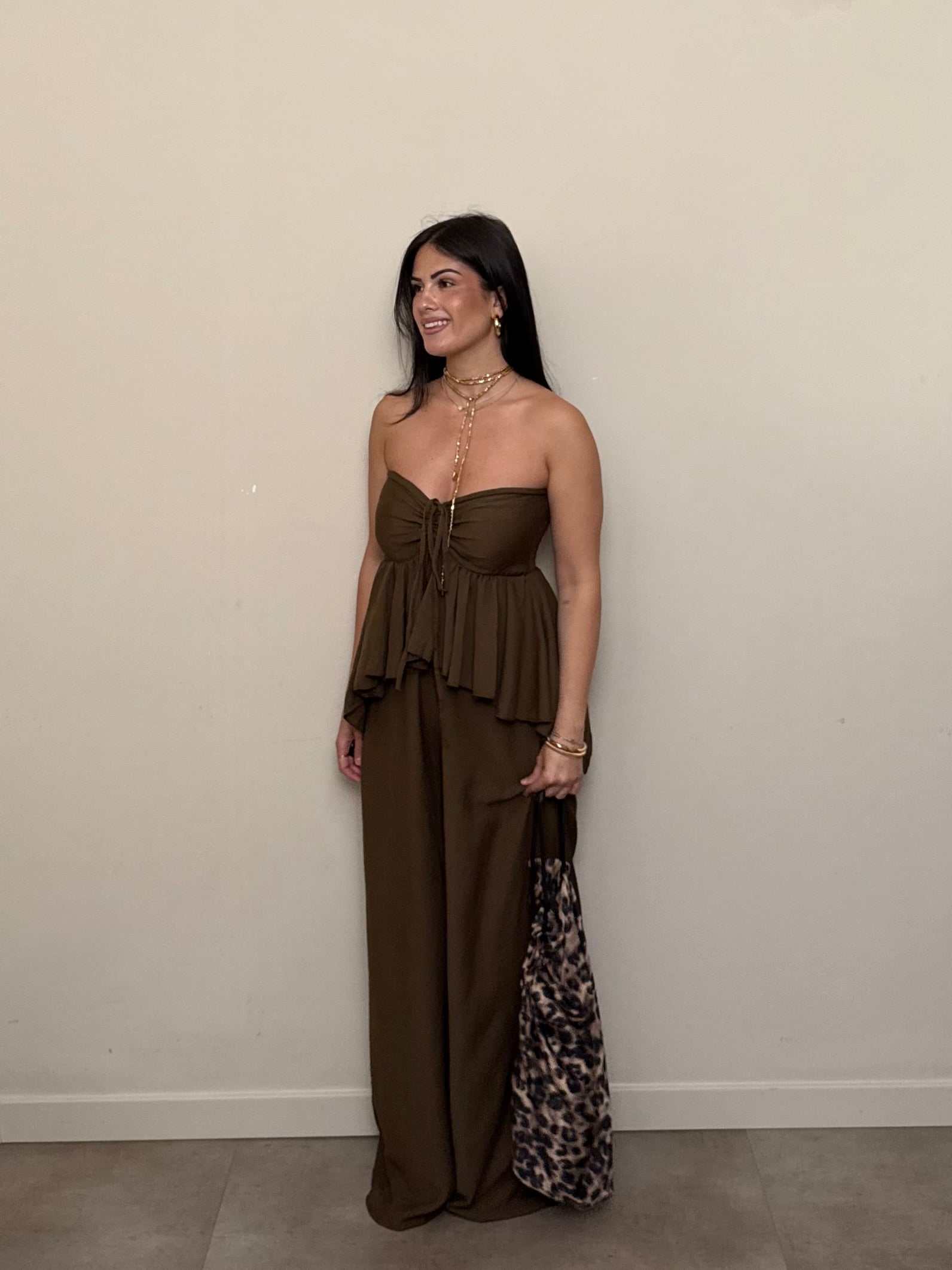 Jumpsuit Miami cioccolato