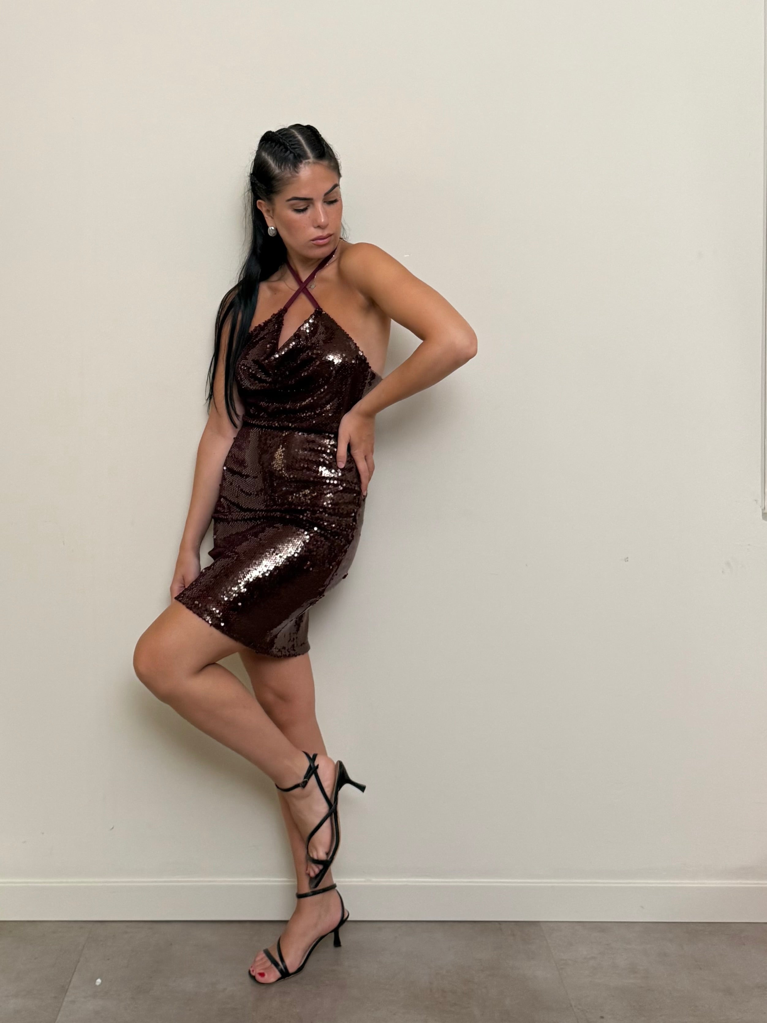 Mini dress paillettes