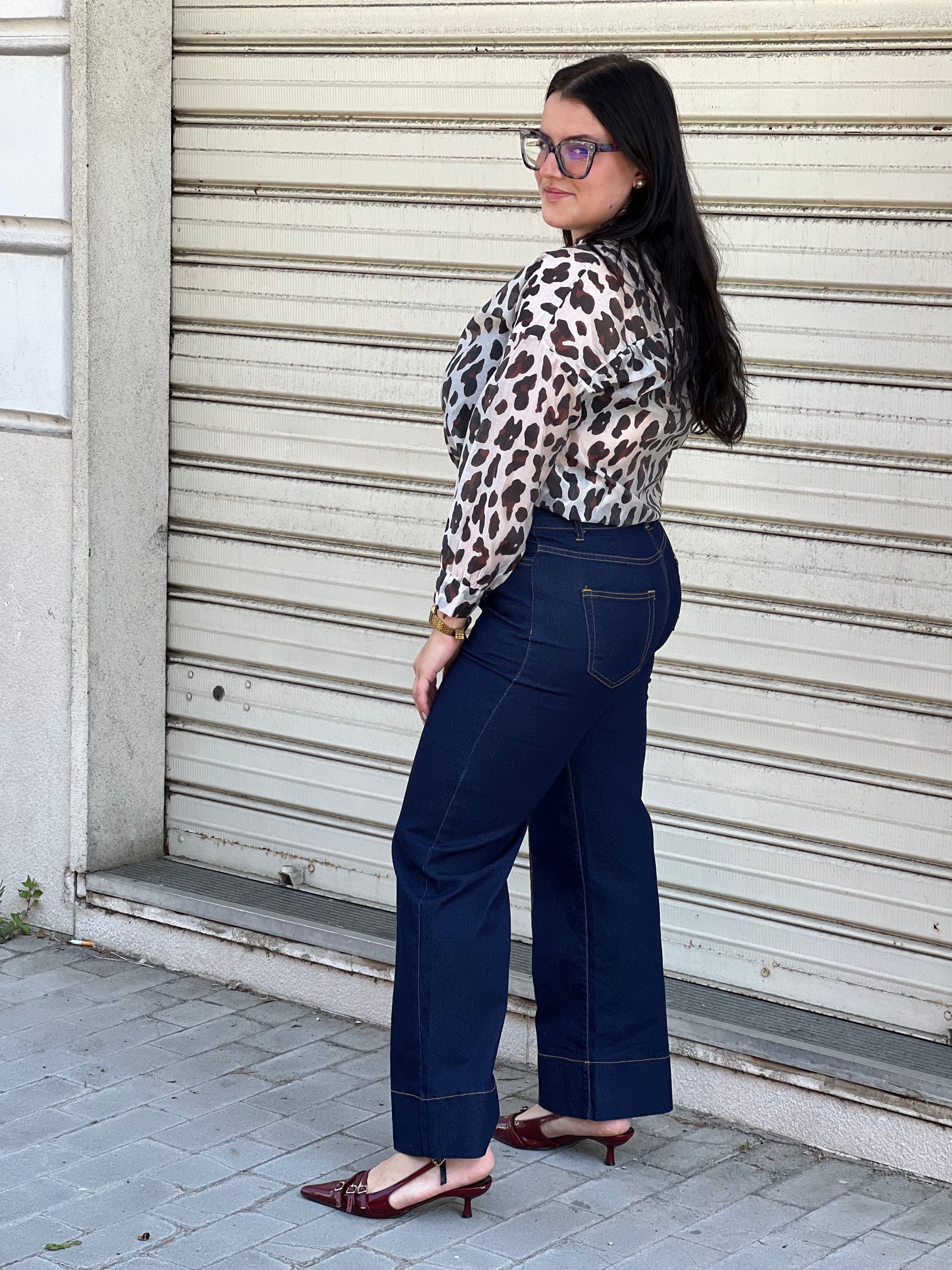 Camicia leopardata